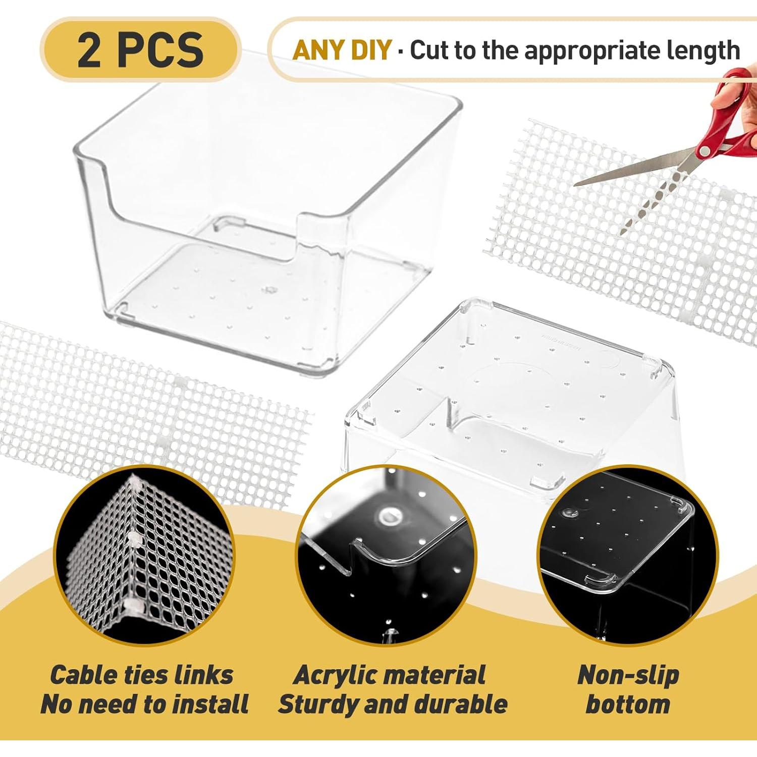 Tanque para Cangrejos Ermitaños Iffitya con Rampas - 10.39x10.32cm
