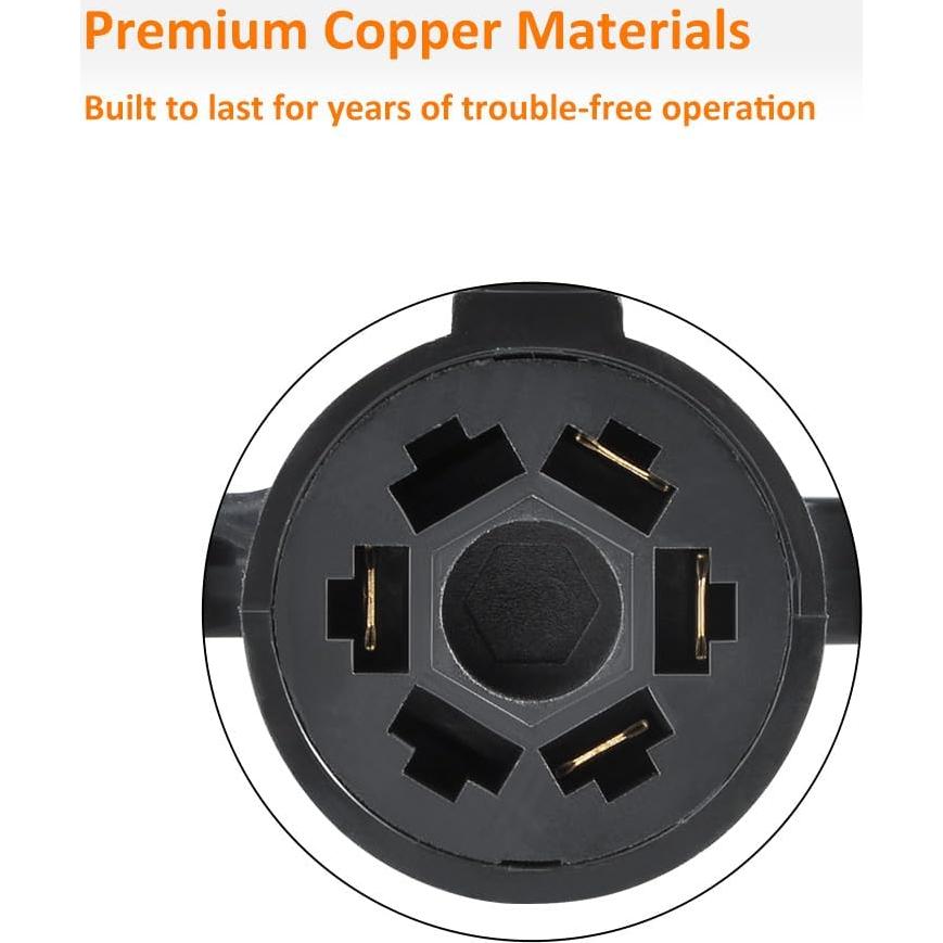 Adaptador de Remolque AutoSonic 7 a 4 Vías Resistente