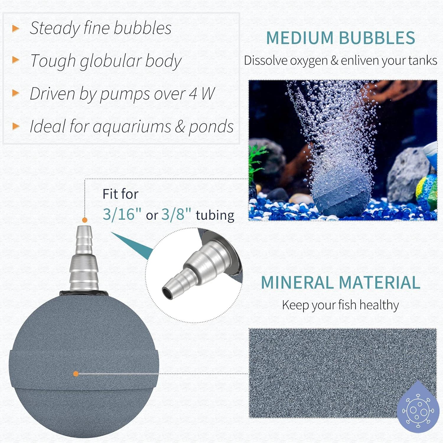 Piedra de Aire para Acuario Pawfly 5 cm - Paquete de 2