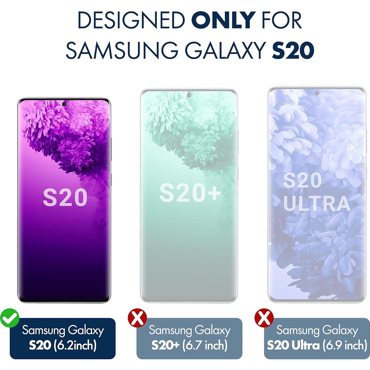 Protector de Pantalla ArmorSuit MilitaryShield para Samsung Galaxy S20 6.2" HD Clara