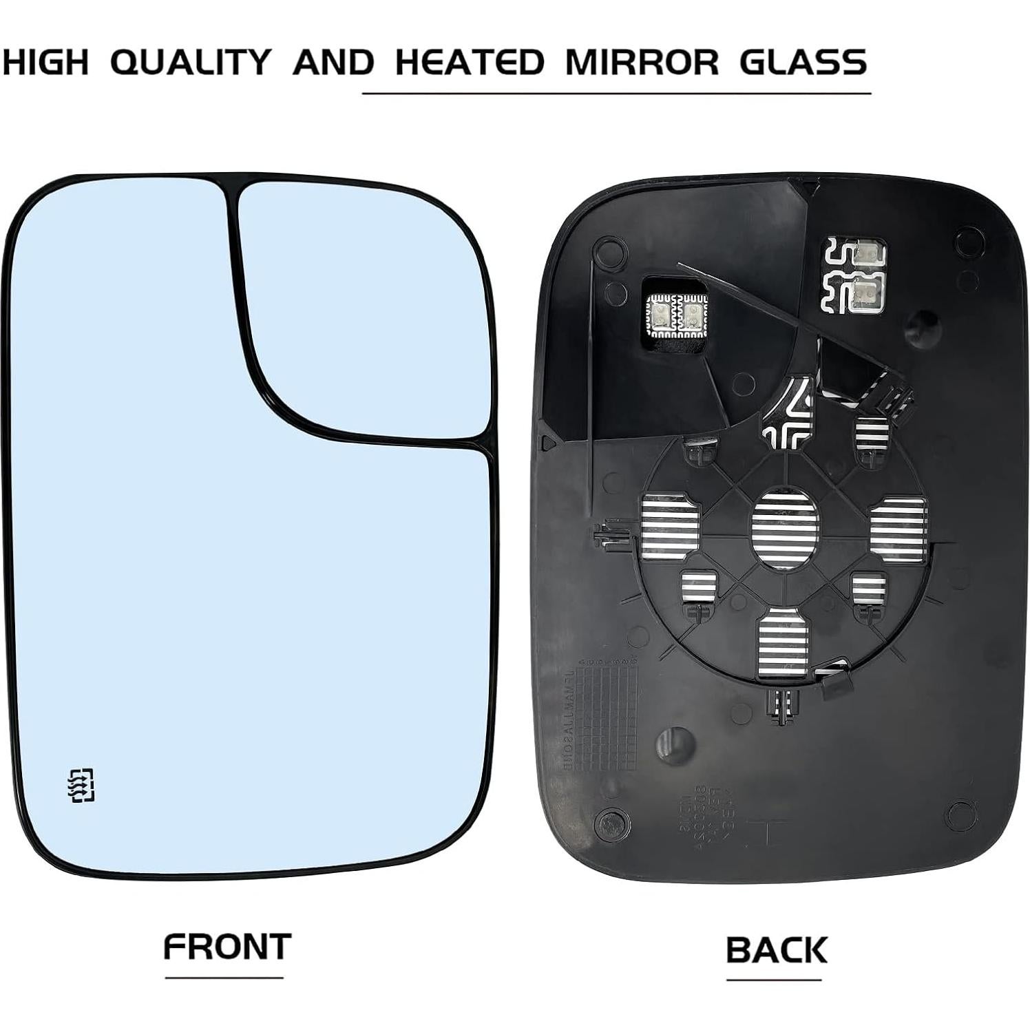 Espejo Convexo Calentado Izquierdo SKARUMMER para Dodge Ram