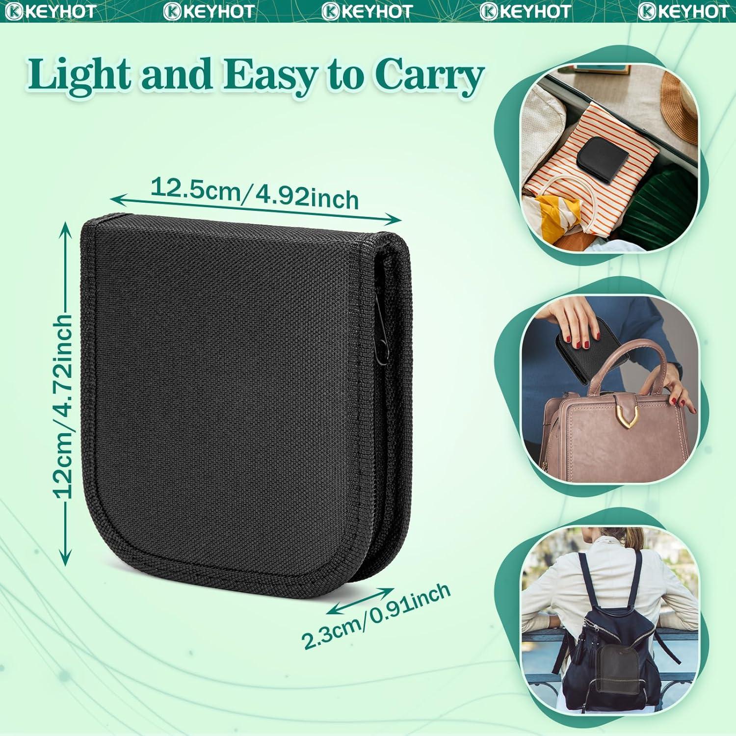 Kit de Costura Básico KEYHOT 69 Piezas, Tijeras y Hilos