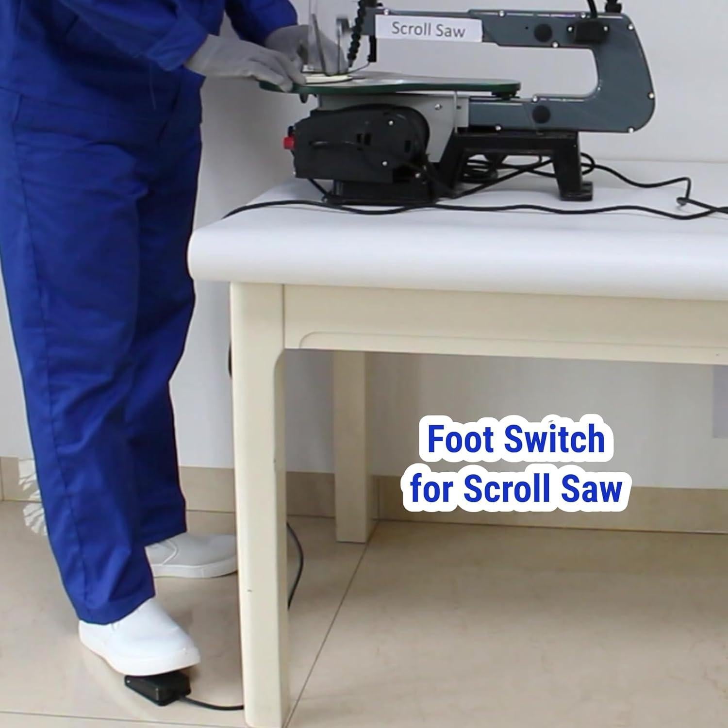 Pedal de Pie Momentáneo Coolneon 2m 15A 250VAC Certificado UL