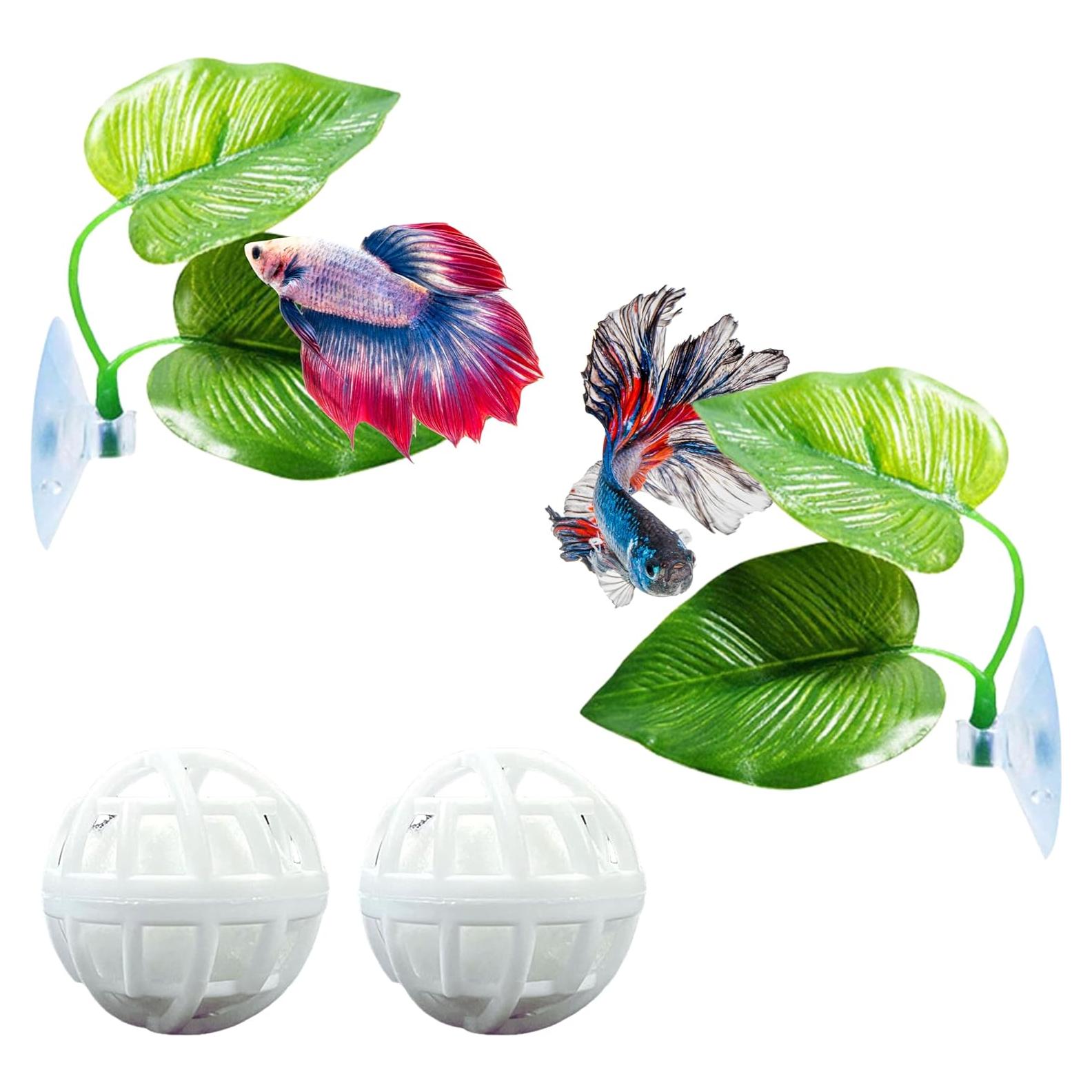 Hamaca de Hoja para Betta Homedy Crafts - Acuario 2 Pcs