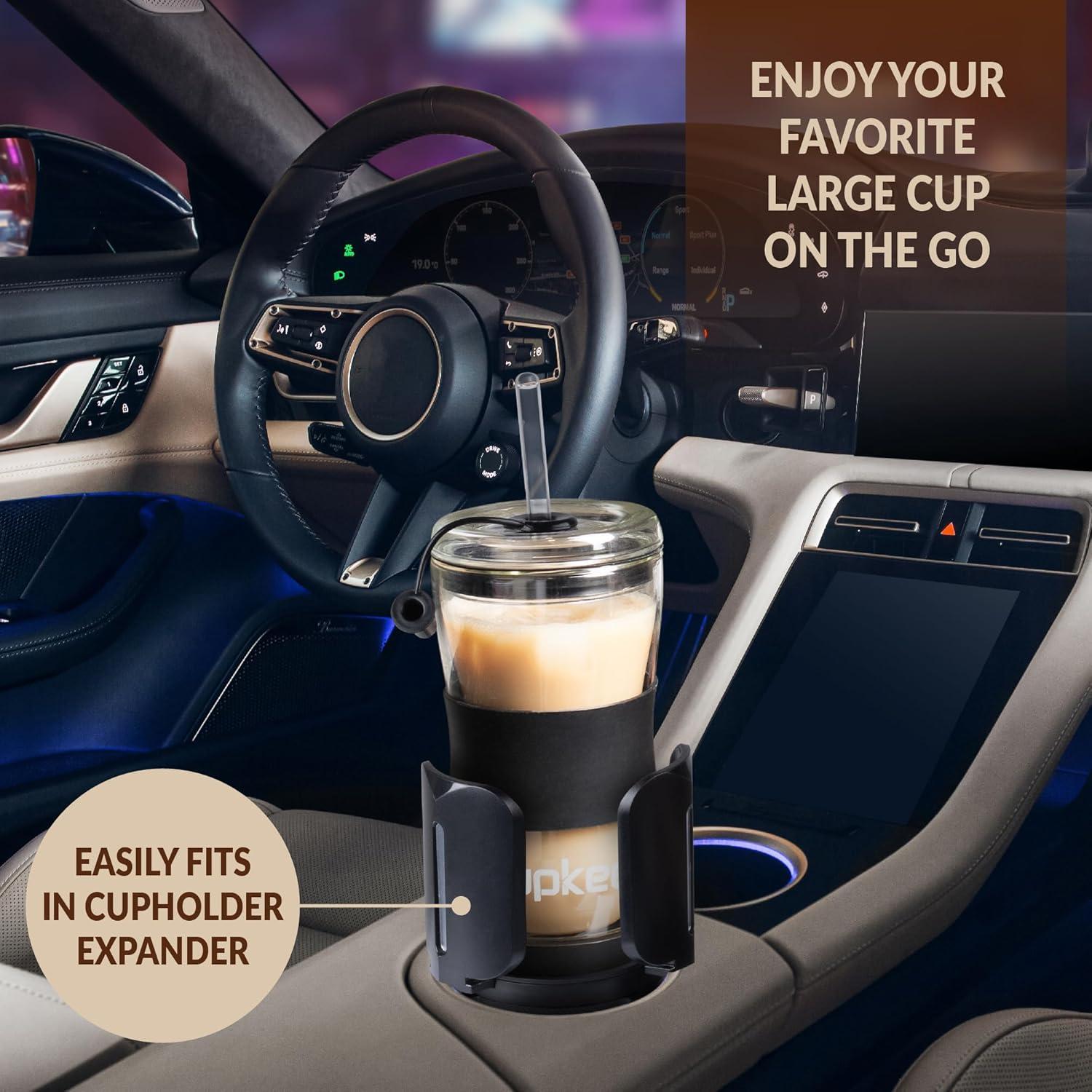 Pajitas de Vidrio Reutilizables Tupkee - 8 Pajitas 23cm con Cepillos