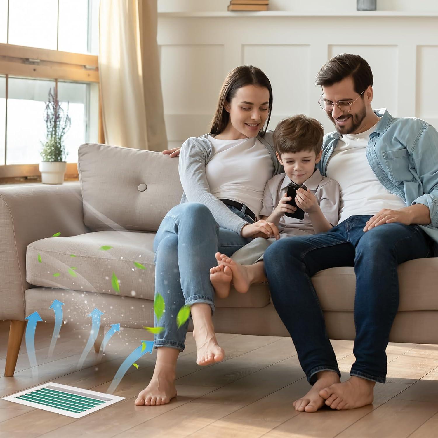 Kit de Filtros de Ventilación Pushglossy 40x230 cm MERV 8