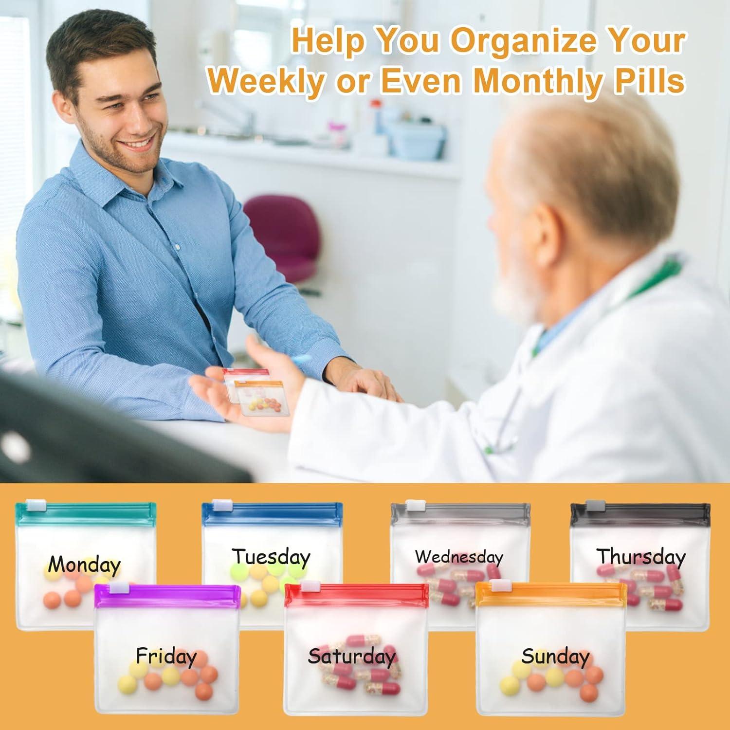 35 Bolsas Reutilizables para Pastillas Anglecai 75x75mm