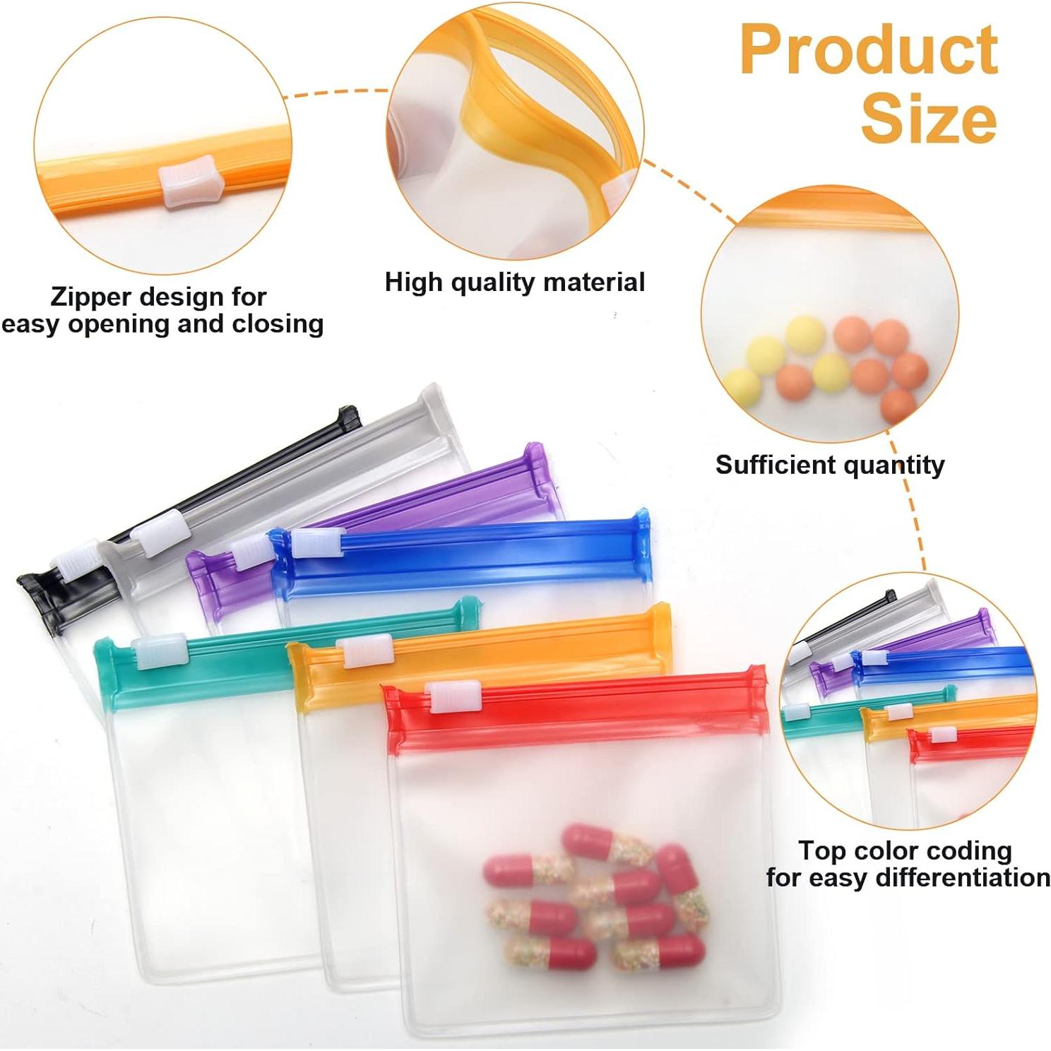 35 Bolsas Reutilizables para Pastillas Anglecai 75x75mm