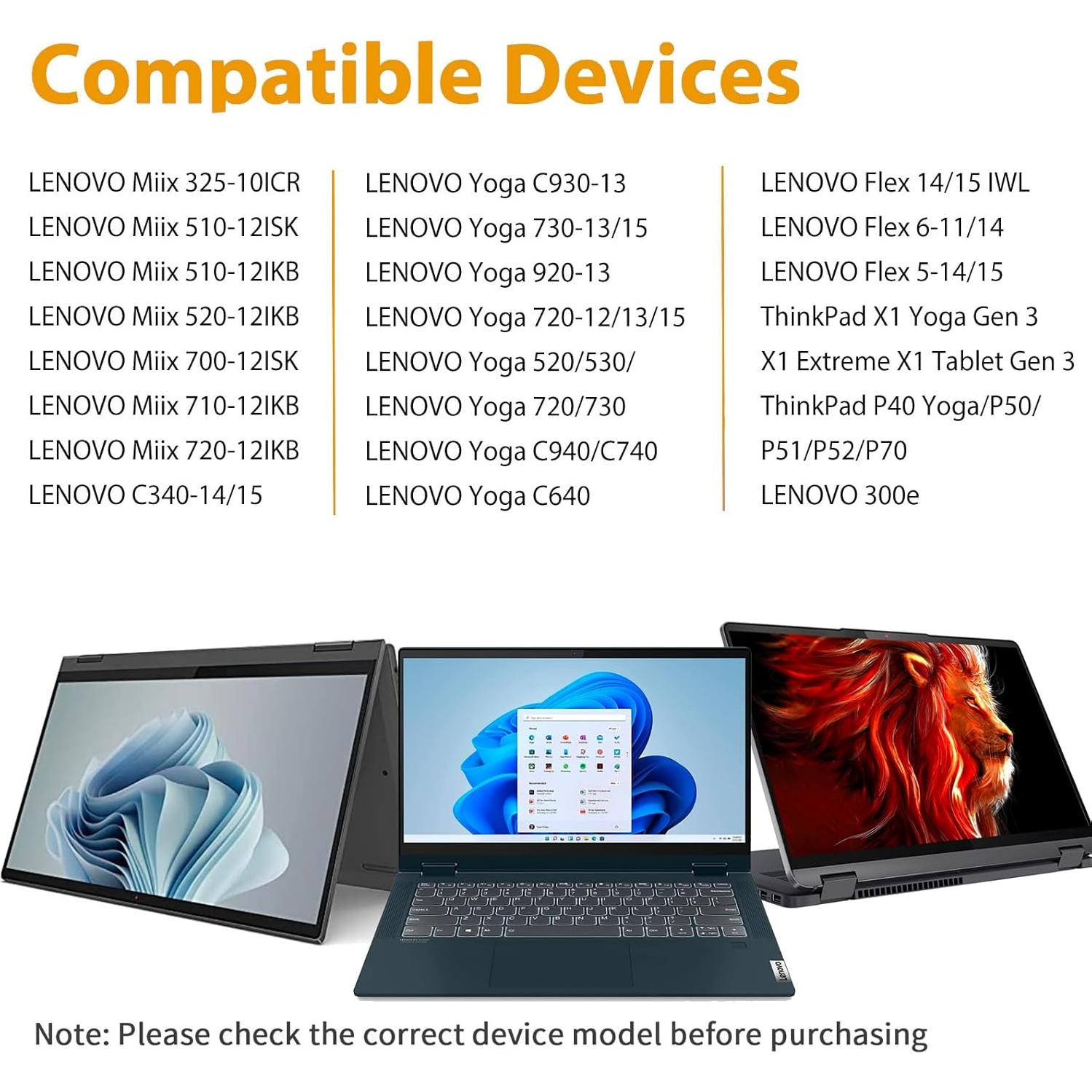 Bolígrafo Digital Tesha M-Pen para Lenovo con 2048 Niveles de Presión