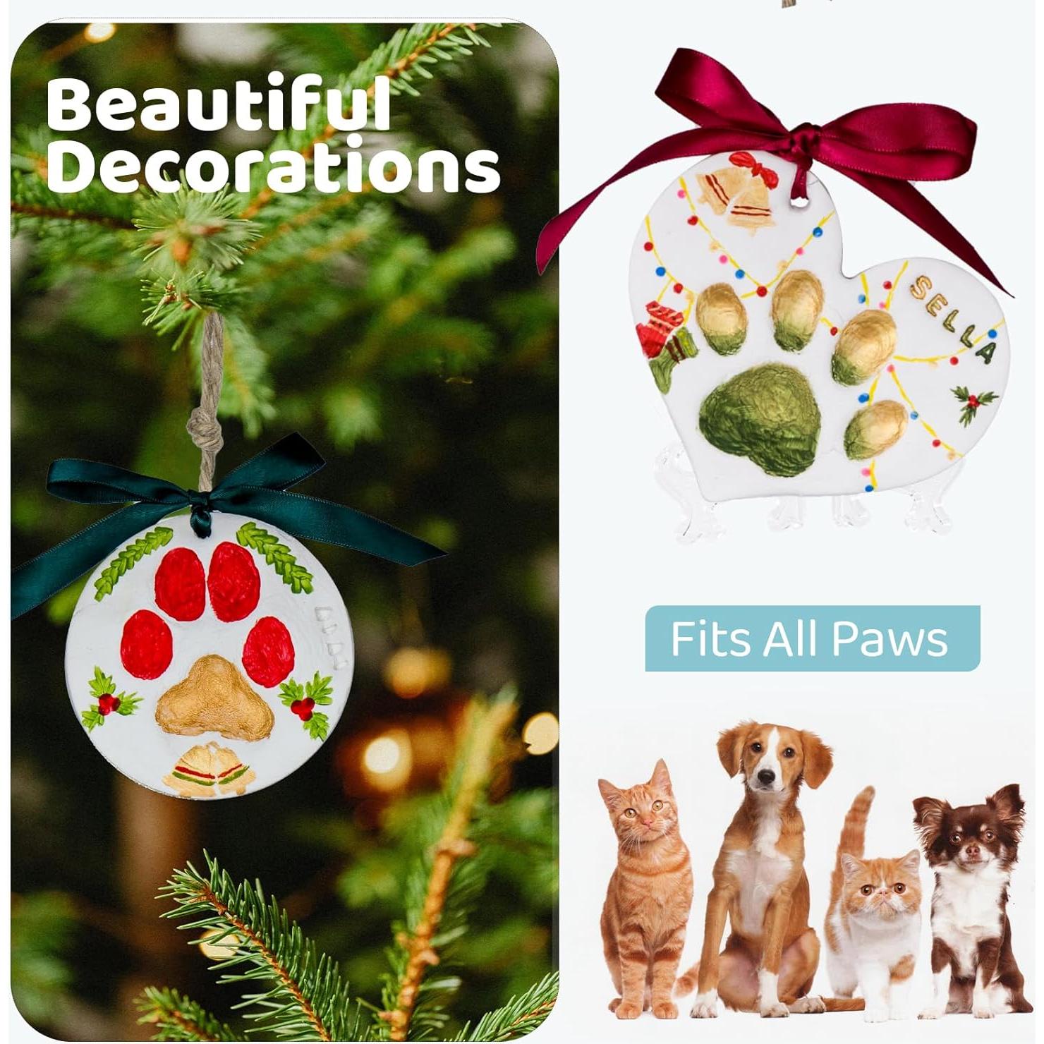 Kit de Huellas de Arcilla Tubuui para Perros y Gatos - DIY