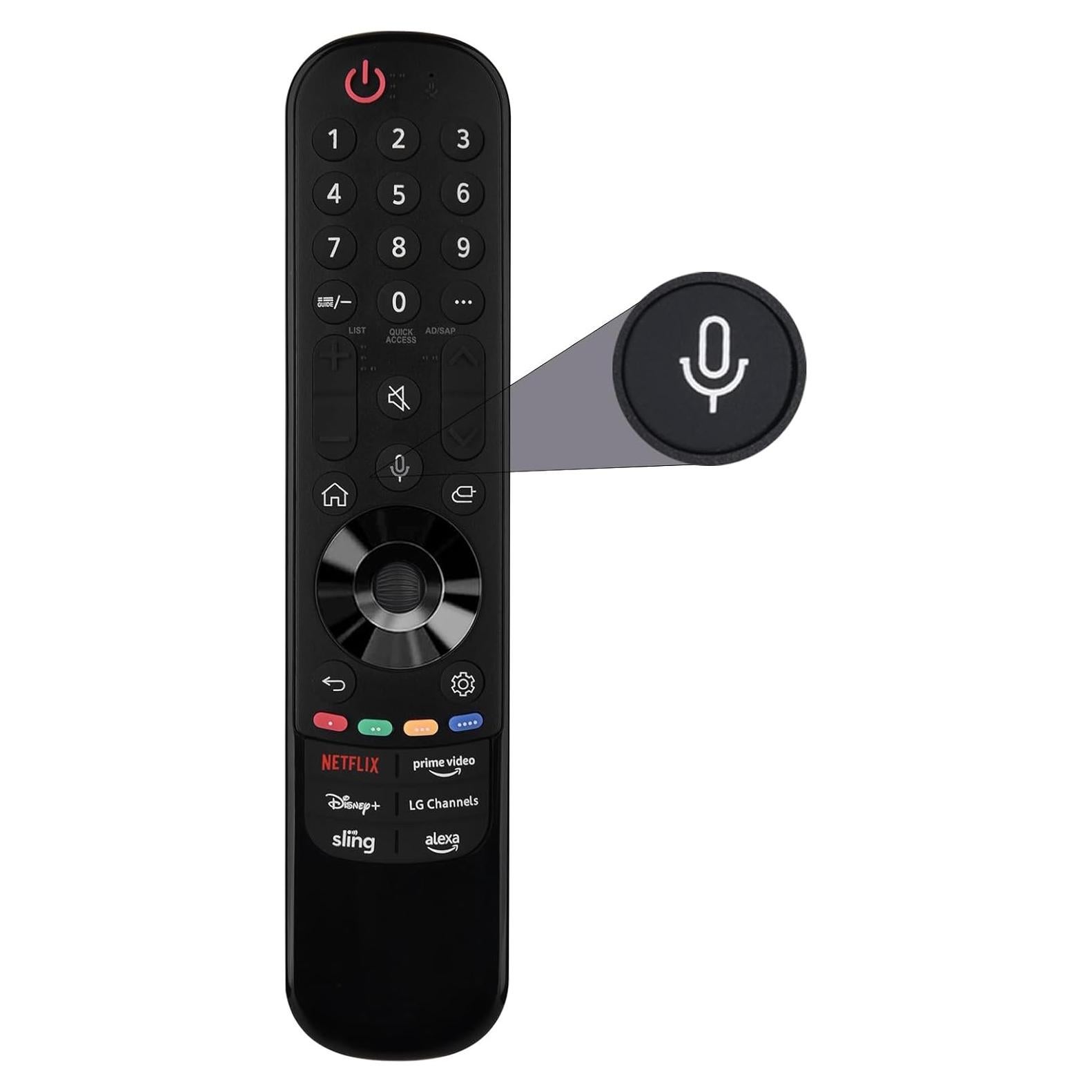 Control Remoto Mágico LG AN-MR24GA con Voz y Puntero 2019-2024