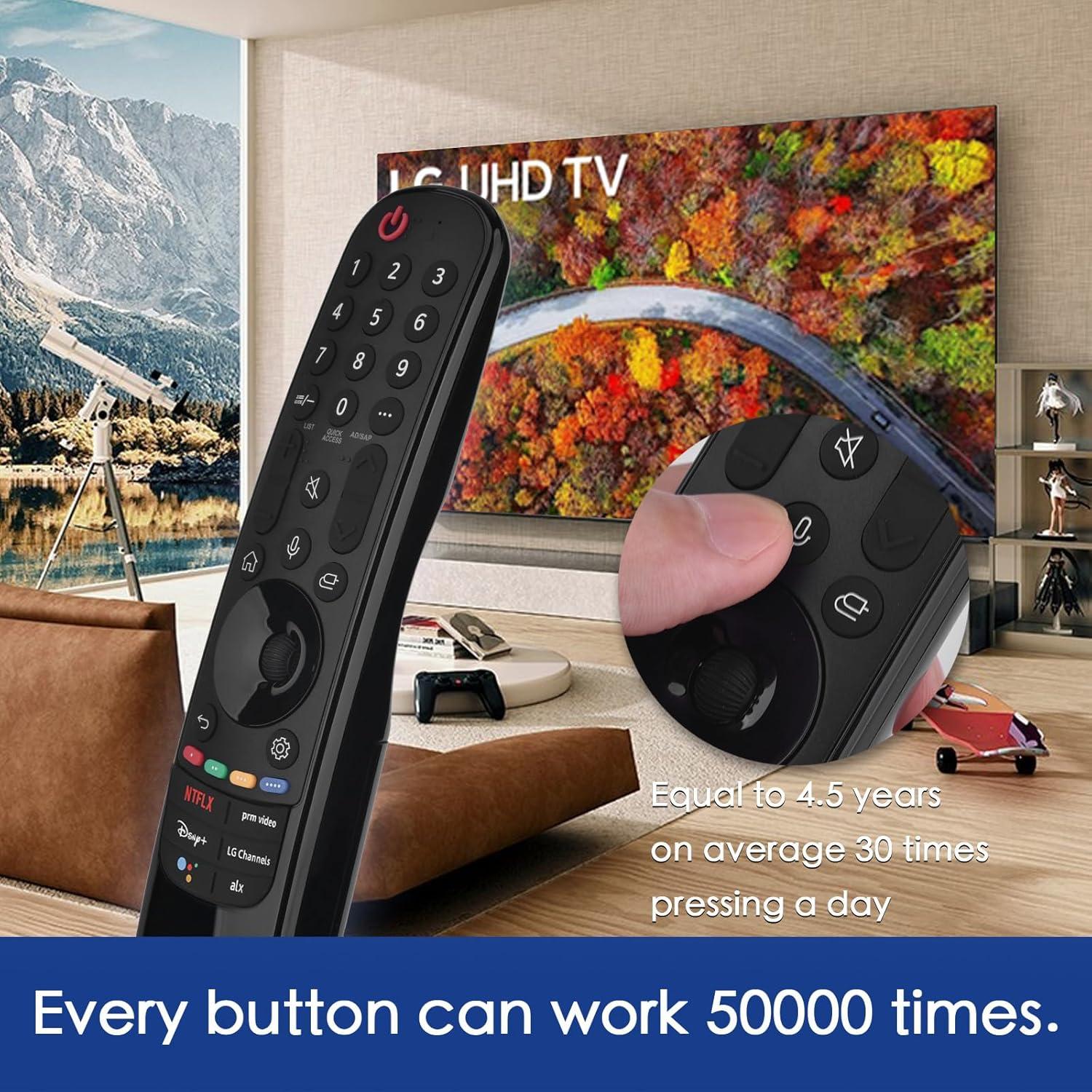 Control Remoto Mágico LG AN-MR24GA con Voz y Puntero 2019-2024