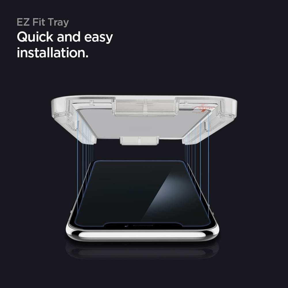 Protector de Pantalla Vidrio Templado Spigen GlasTR EZ FIT iPhone 11/XR