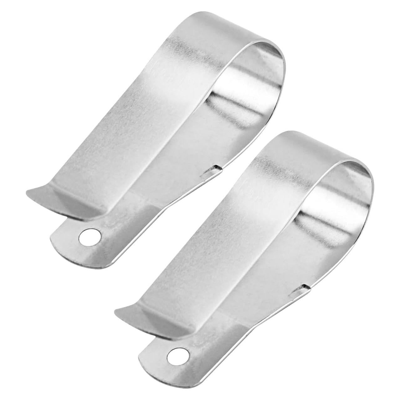 Clip de Visera Acero Inoxidable Genie 37768A - Paquete de 2