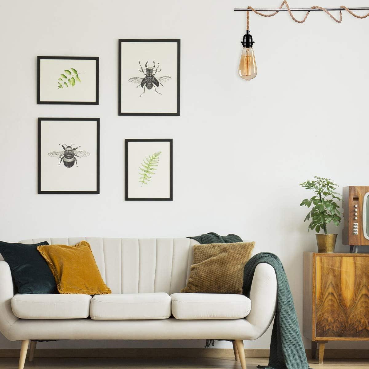 Cordón de luz colgante industrial SHIWEIDA 4.57m con interruptor