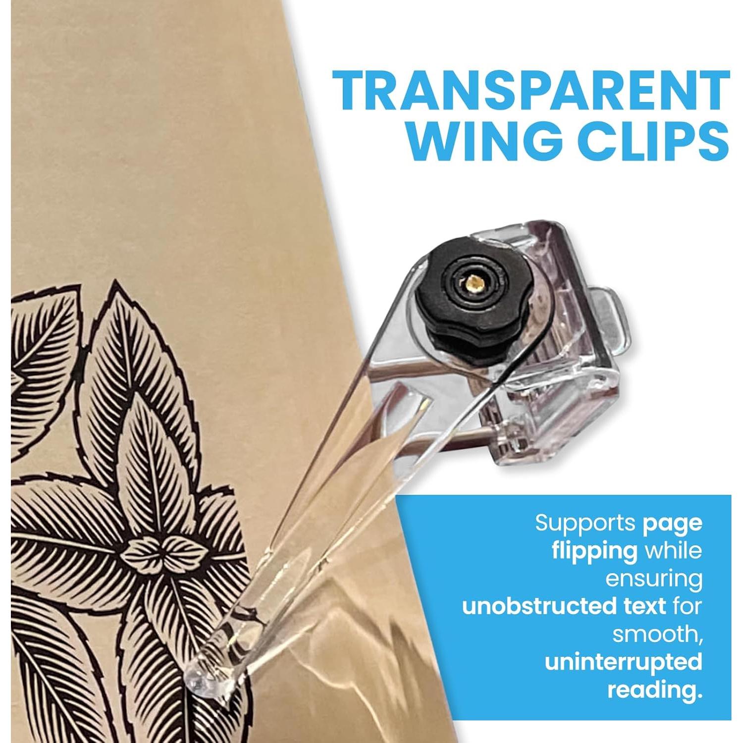 Soporte de Libro Ajustable PAZIS con Estuche Negro 24.1x4.6cm