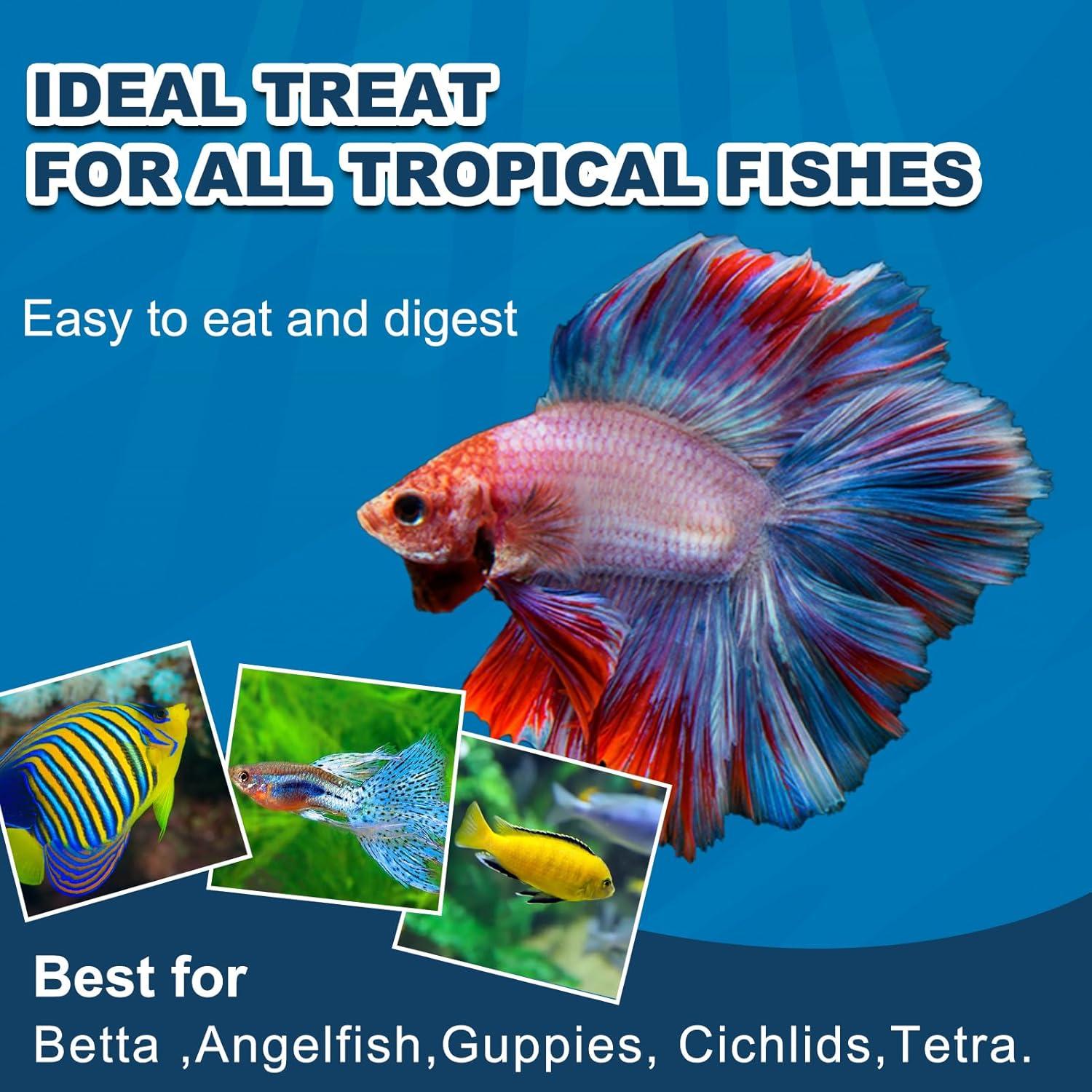 Alimento para Peces Betta Yizeril 113g - Pastillas Flotantes Naturales