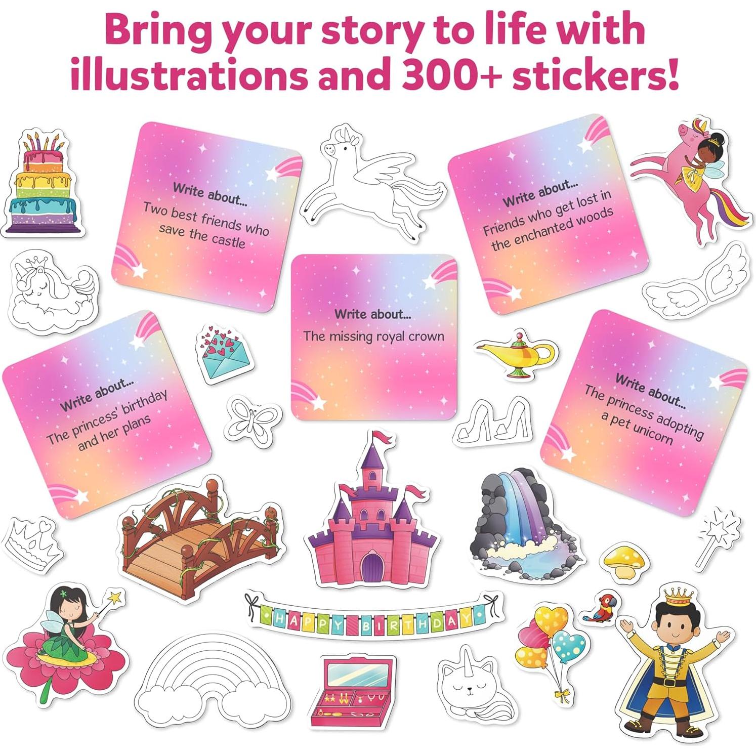 Kit de Arte de Cuentos Skillmatics - Unicornios y Princesas