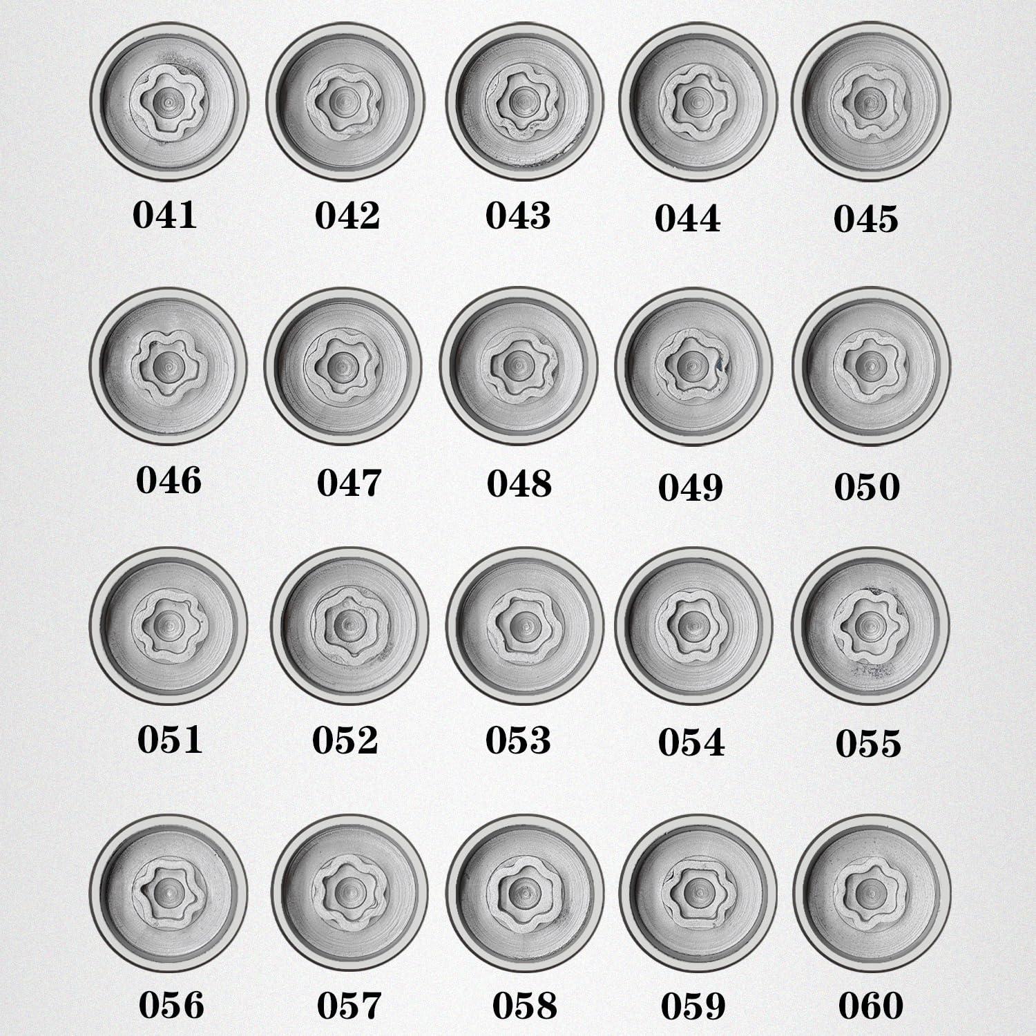 Kit de Llave de Tuerca de Bloqueo de Rueda 20PCS JEUCLEL
