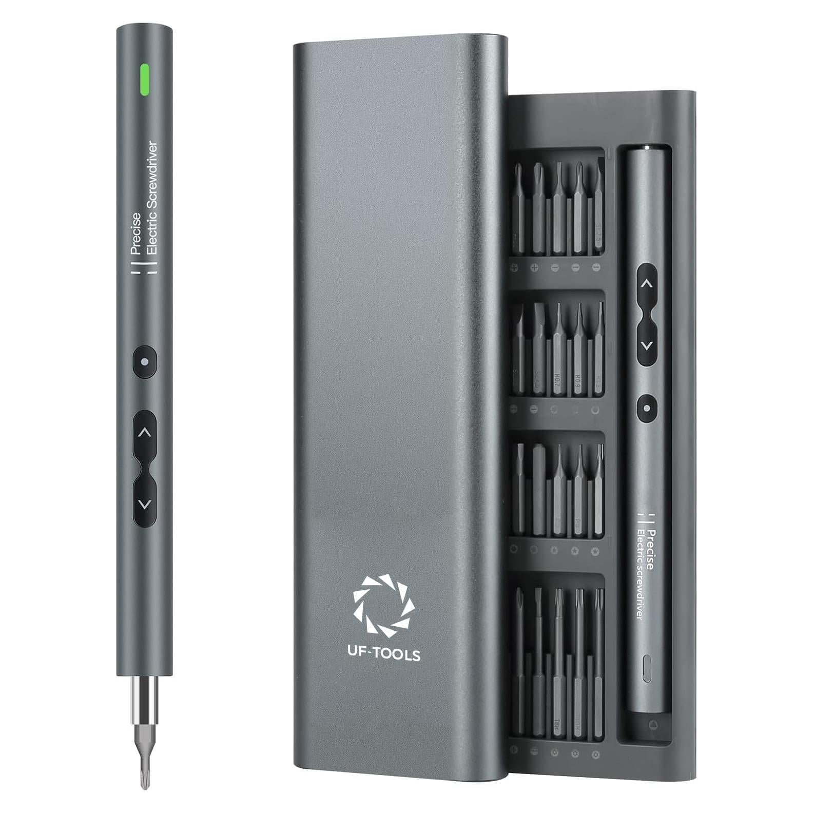 Destornillador Eléctrico UF-TOOLS 62 en 1 Recargable