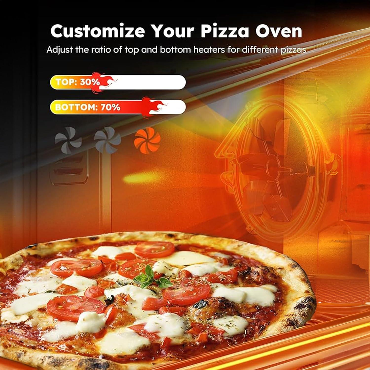 Horno Tostador Nuwave Bravo Pro 21QT Menta 10 Funciones