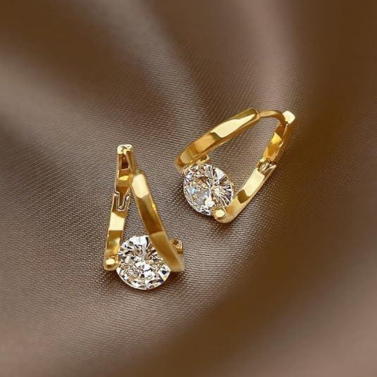 Pendientes de Germanio Lymphvity para Drenaje Linfático Oro