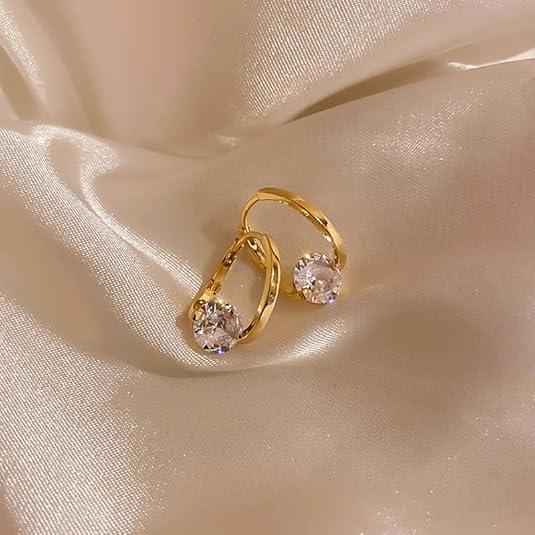 Pendientes de Germanio Lymphvity para Drenaje Linfático Oro