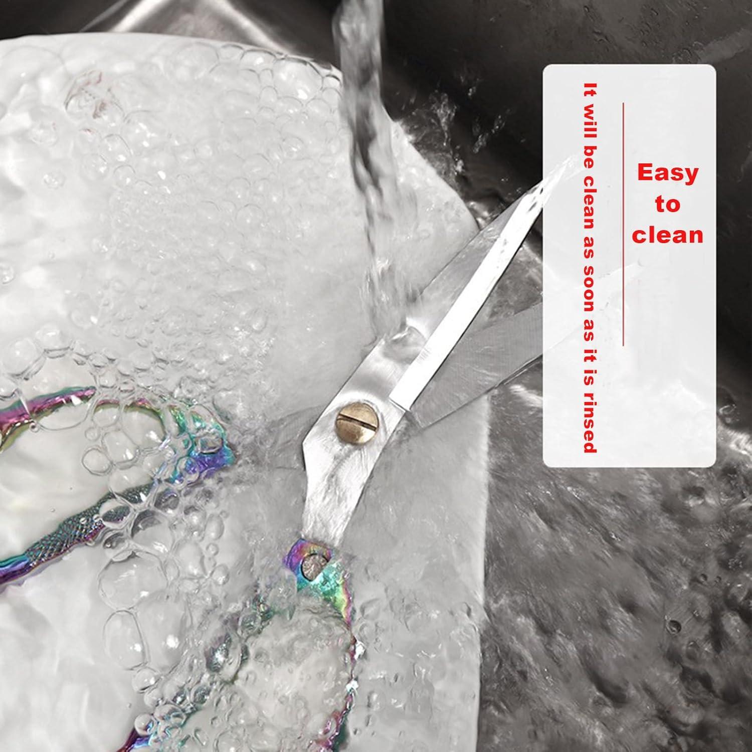 Tijeras de Cocina de Acero Inoxidable ANDONG - Paquete de 2