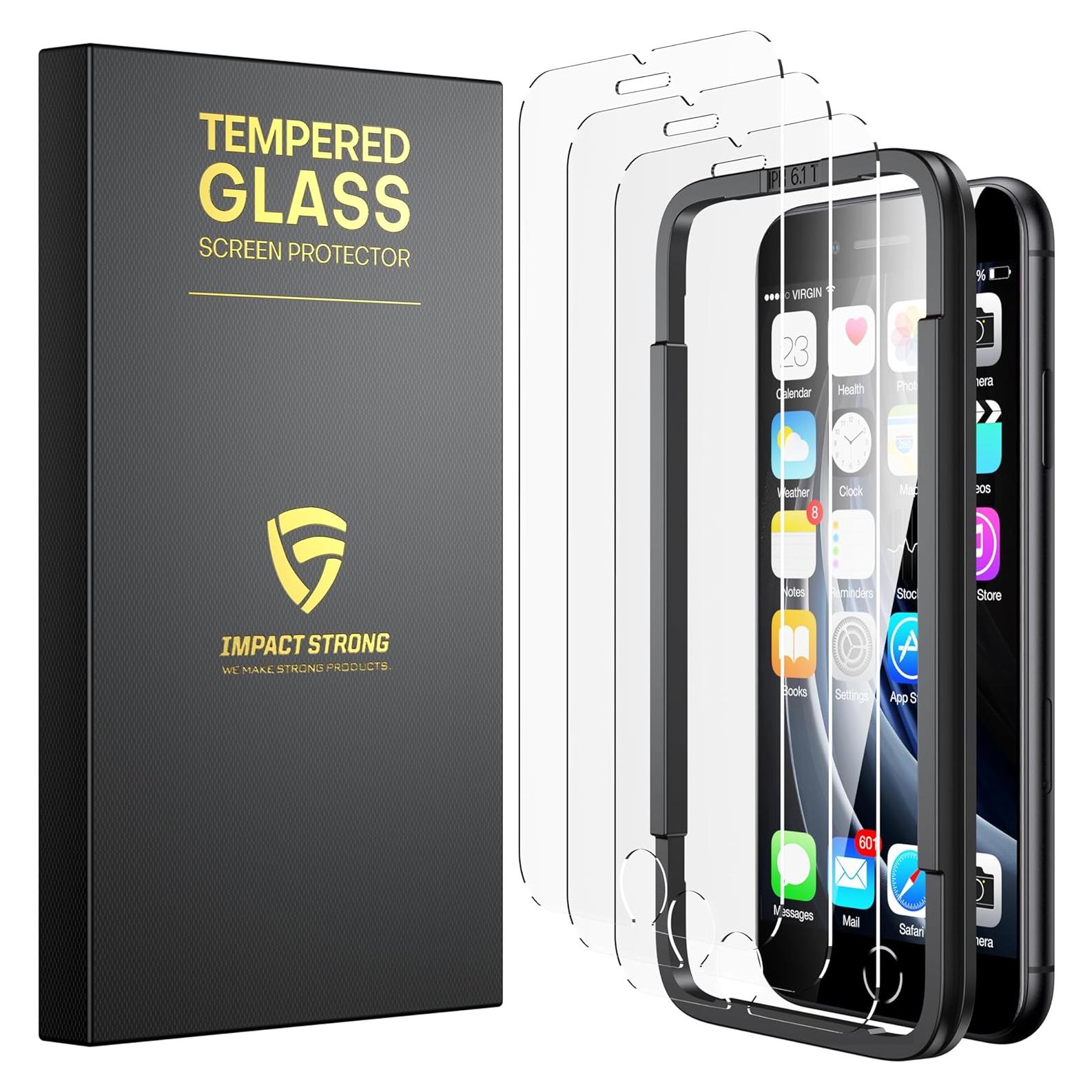 Protector de Pantalla Vidrio Templado ImpactStrong iPhone 8/7/6s/6 4.7"
