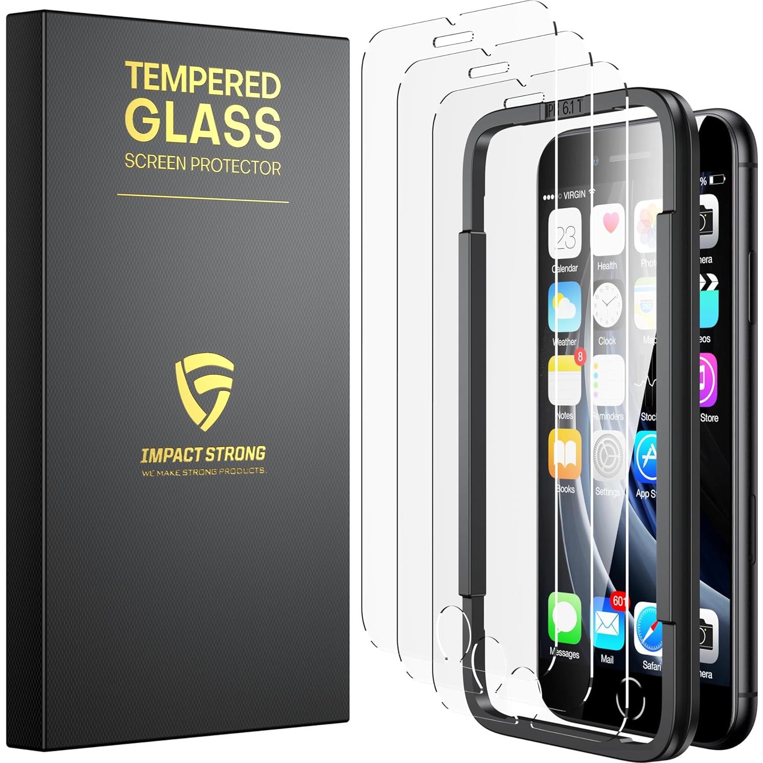 Protector de Pantalla Vidrio Templado ImpactStrong iPhone 8/7/6s/6 4.7"