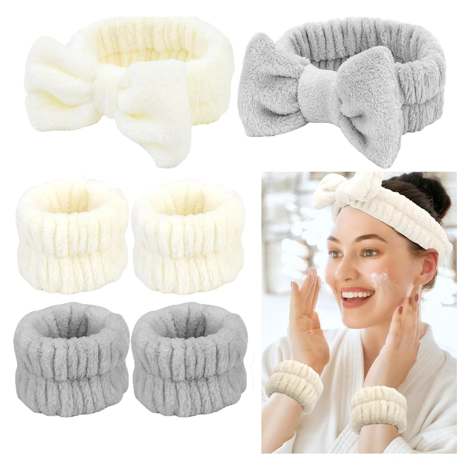 Conjunto de Diademas y Pulseras Canitor Spa - Cuidado Facial