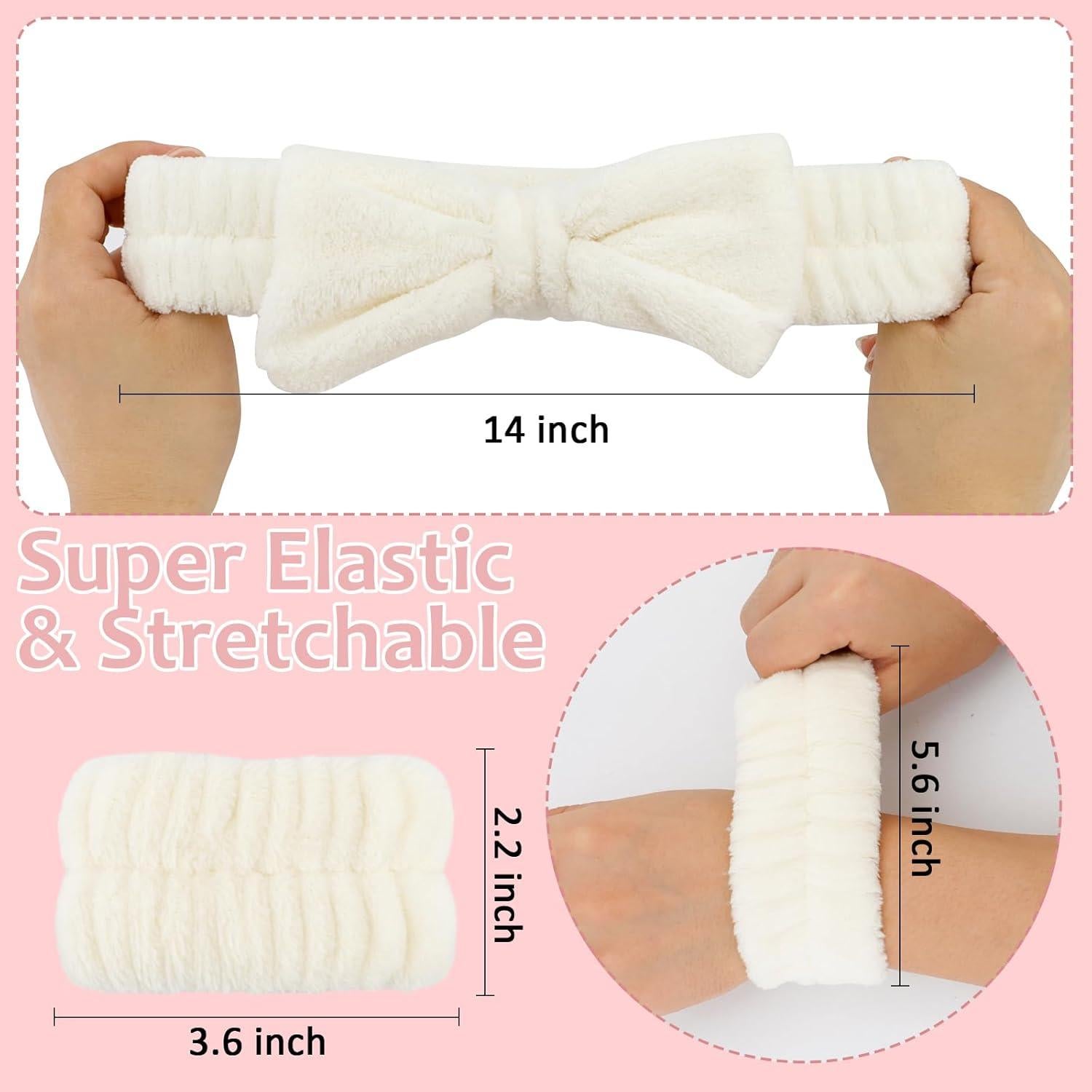 Conjunto de Diademas y Pulseras Canitor Spa - Cuidado Facial