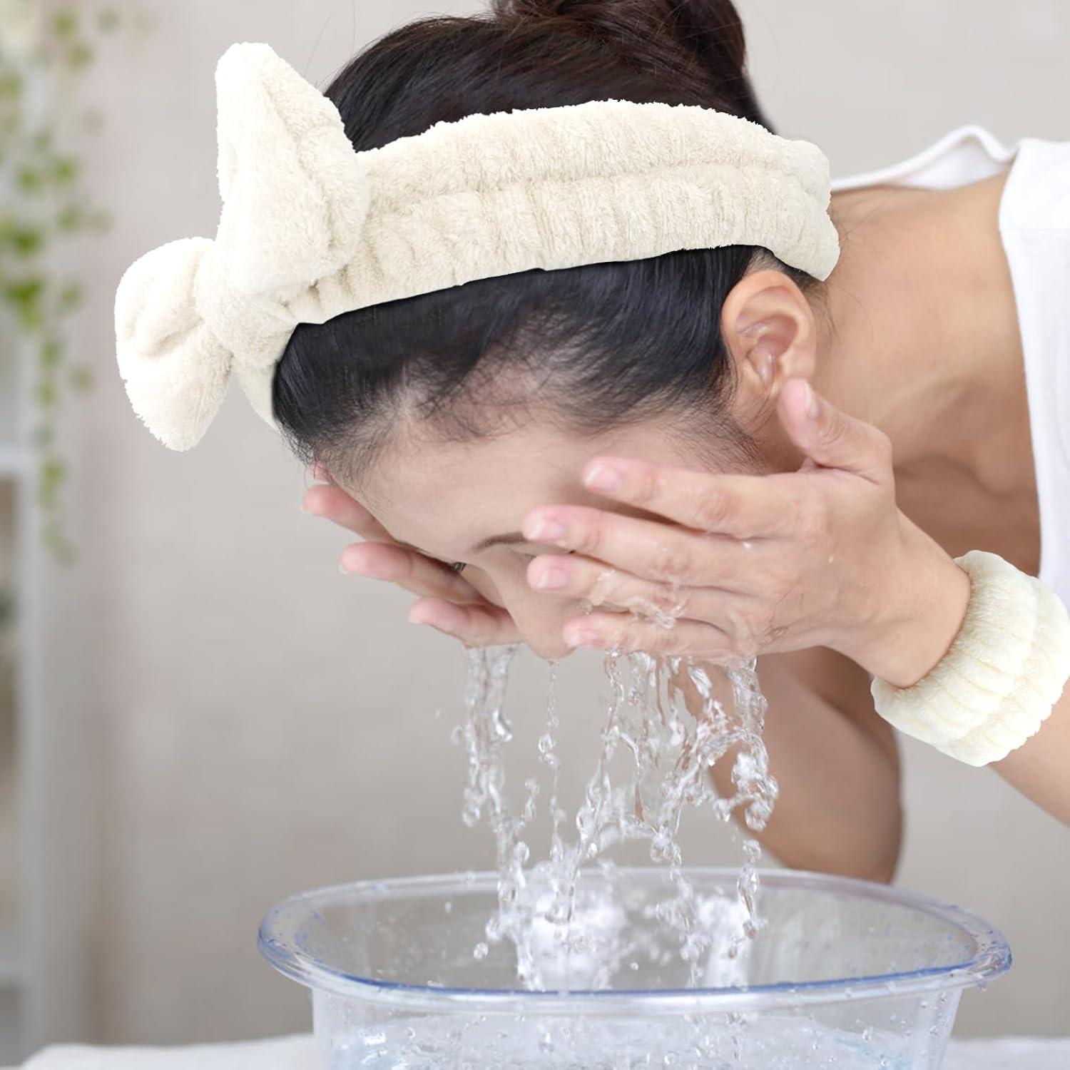 Conjunto de Diademas y Pulseras Canitor Spa - Cuidado Facial