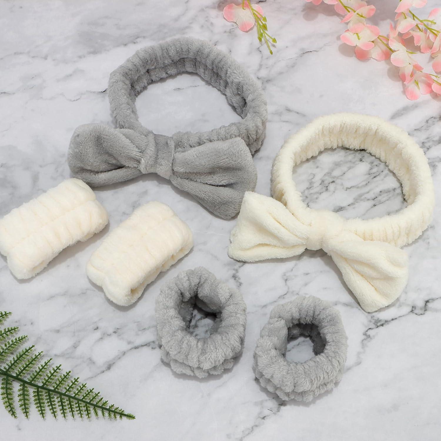 Conjunto de Diademas y Pulseras Canitor Spa - Cuidado Facial