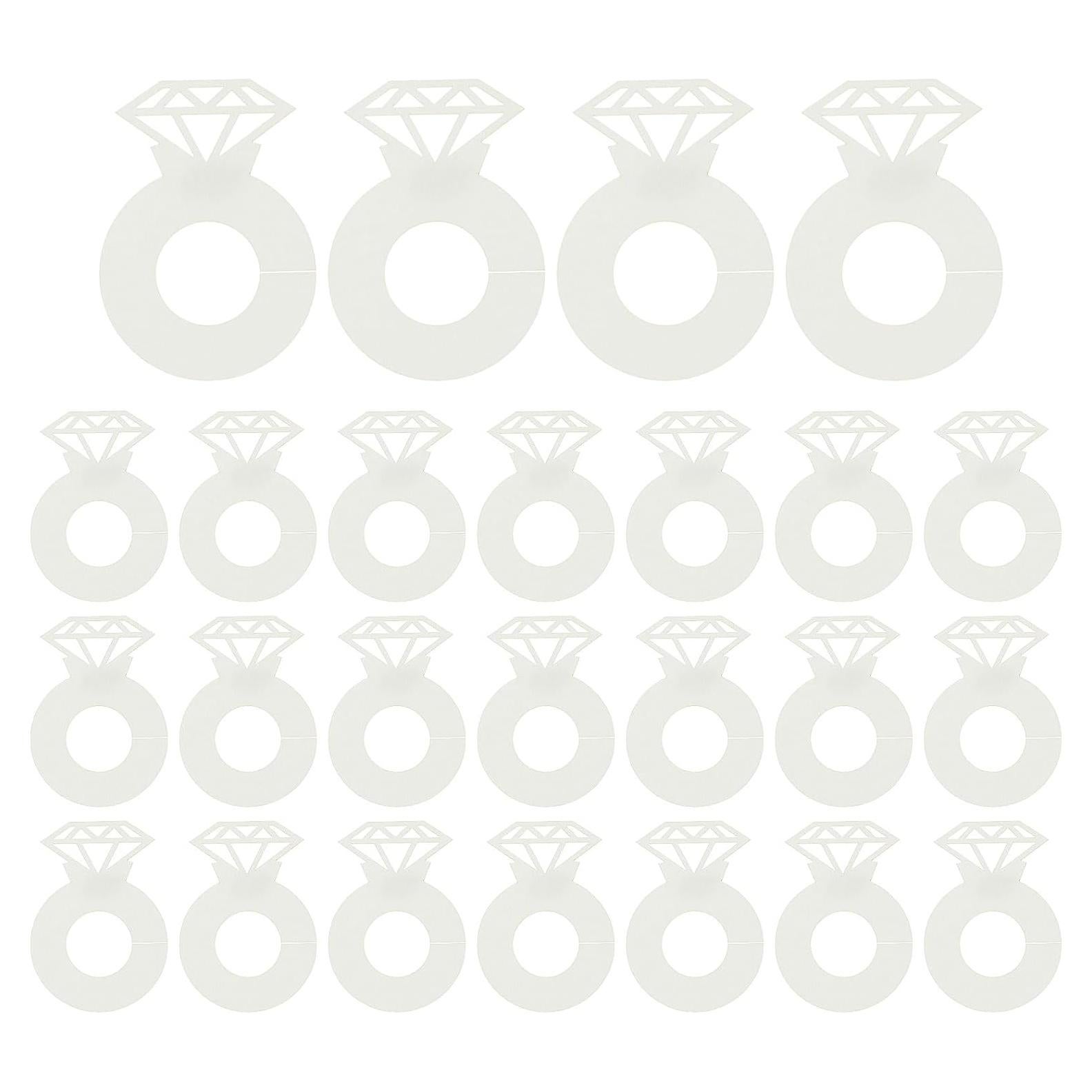 Marcadores de Copas de Vino PATIKIL 25 Pcs Beige Papel Grueso