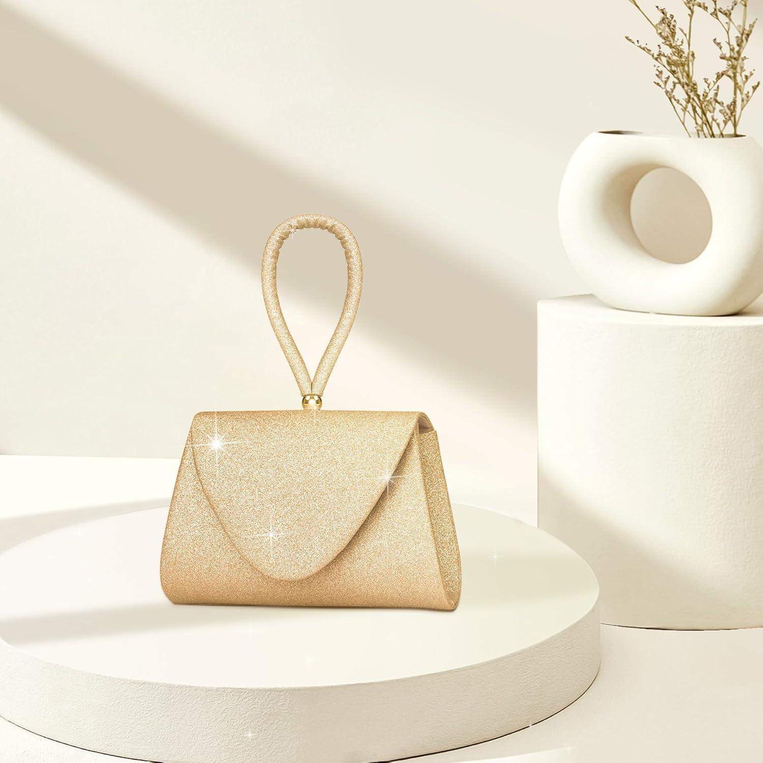 Bolso de Noche Larcenciel para Mujeres Brillante 20x13cm