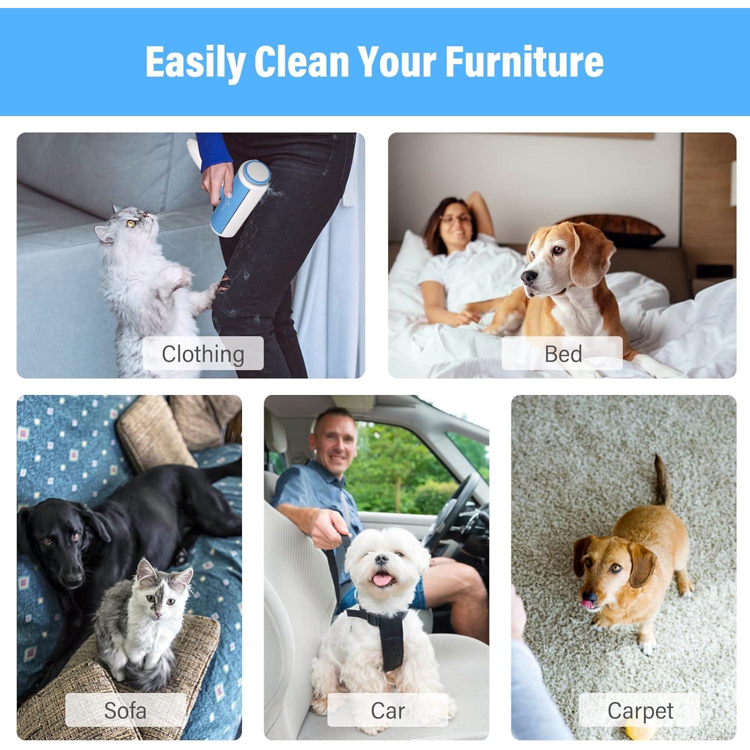 Removedor de Pelo de Mascotas CenGoes Manual Azul 0.26 kg