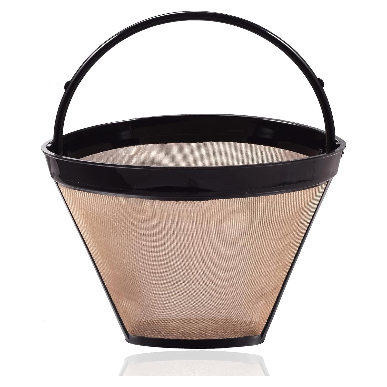 Filtro de café reutilizable Yuhuan No.4 para 8-12 tazas