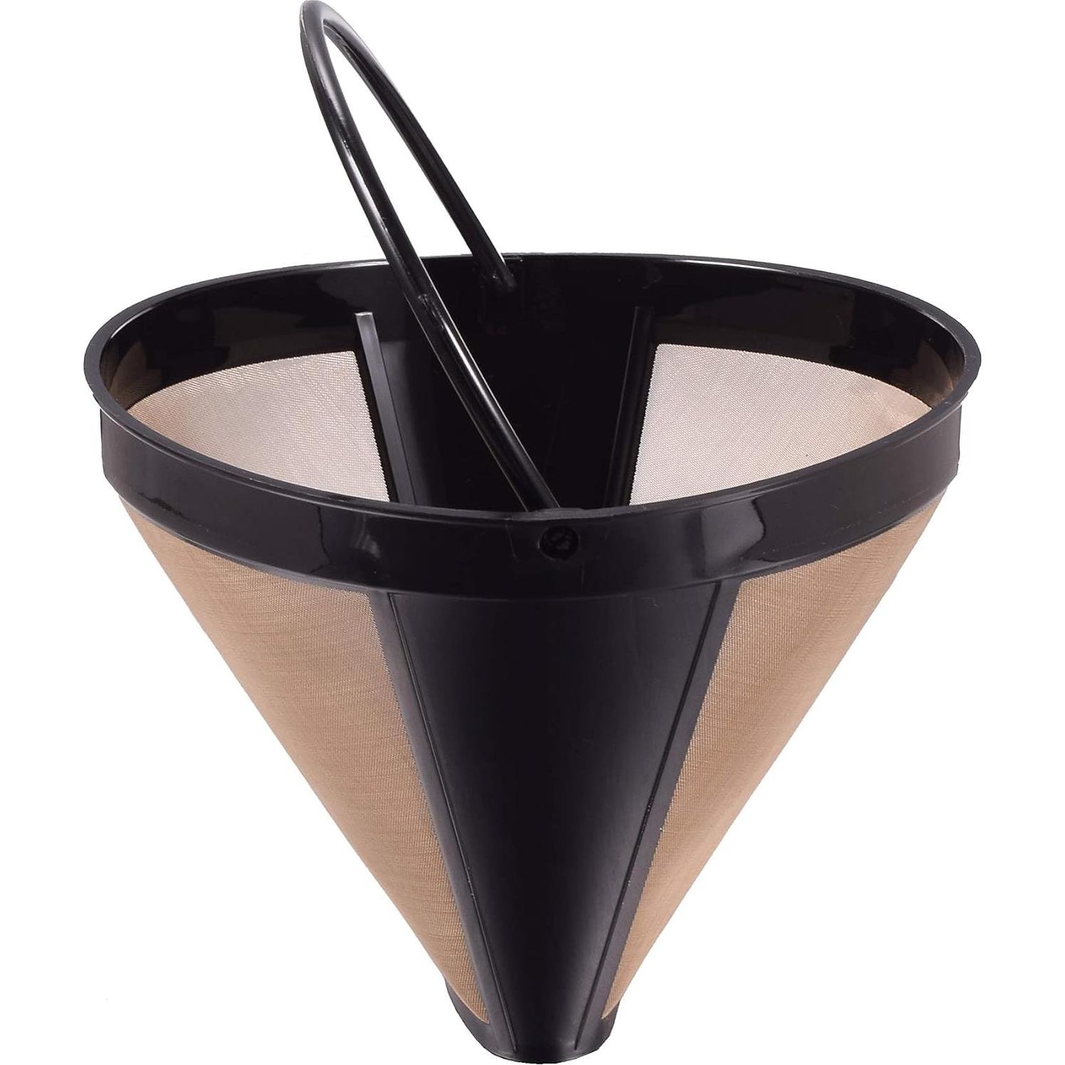 Filtro de café reutilizable Yuhuan No.4 para 8-12 tazas