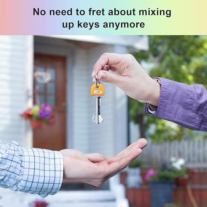 Etiquetas Identificadoras de Llaves GINKIW - 8 Piezas