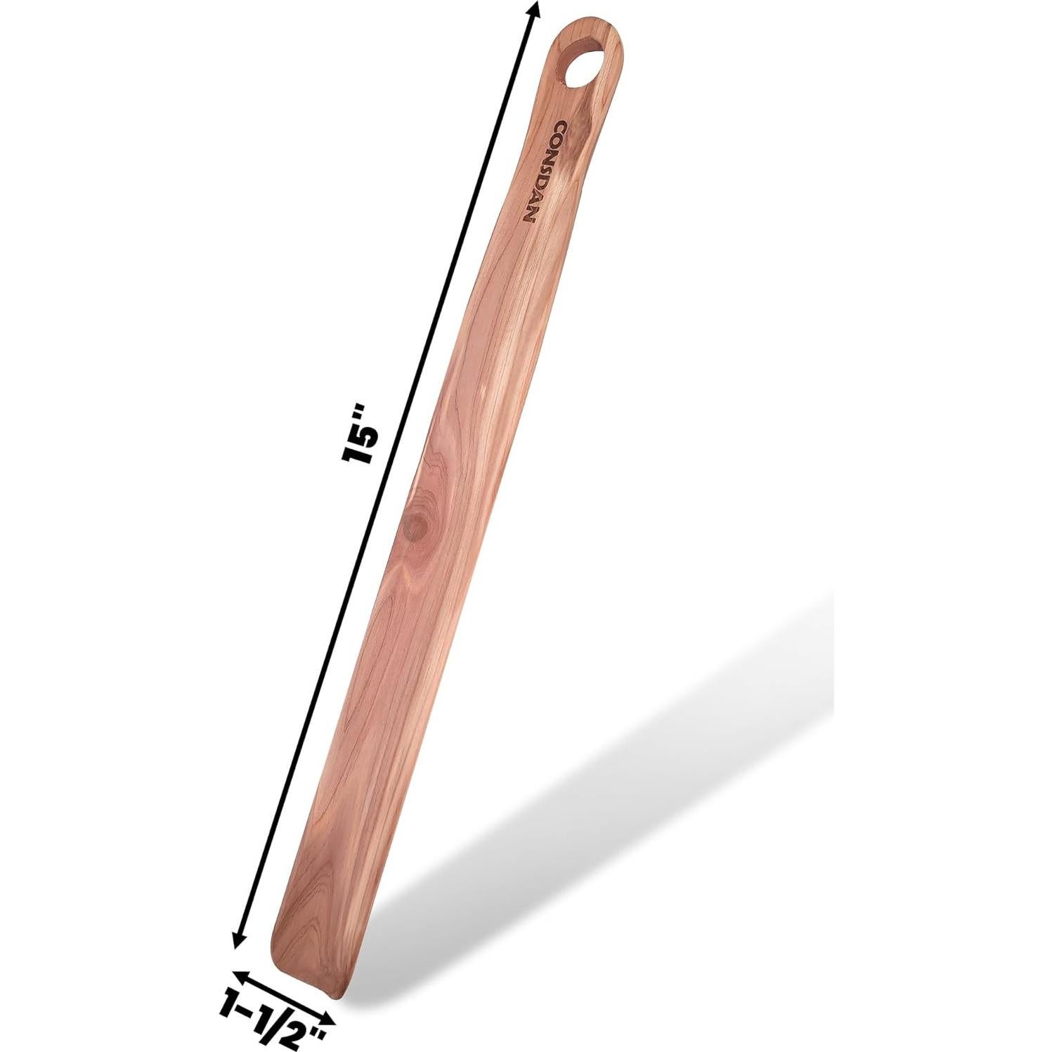 Cuchara para Zapatos CONSDAN de Madera de Cedro 38 cm