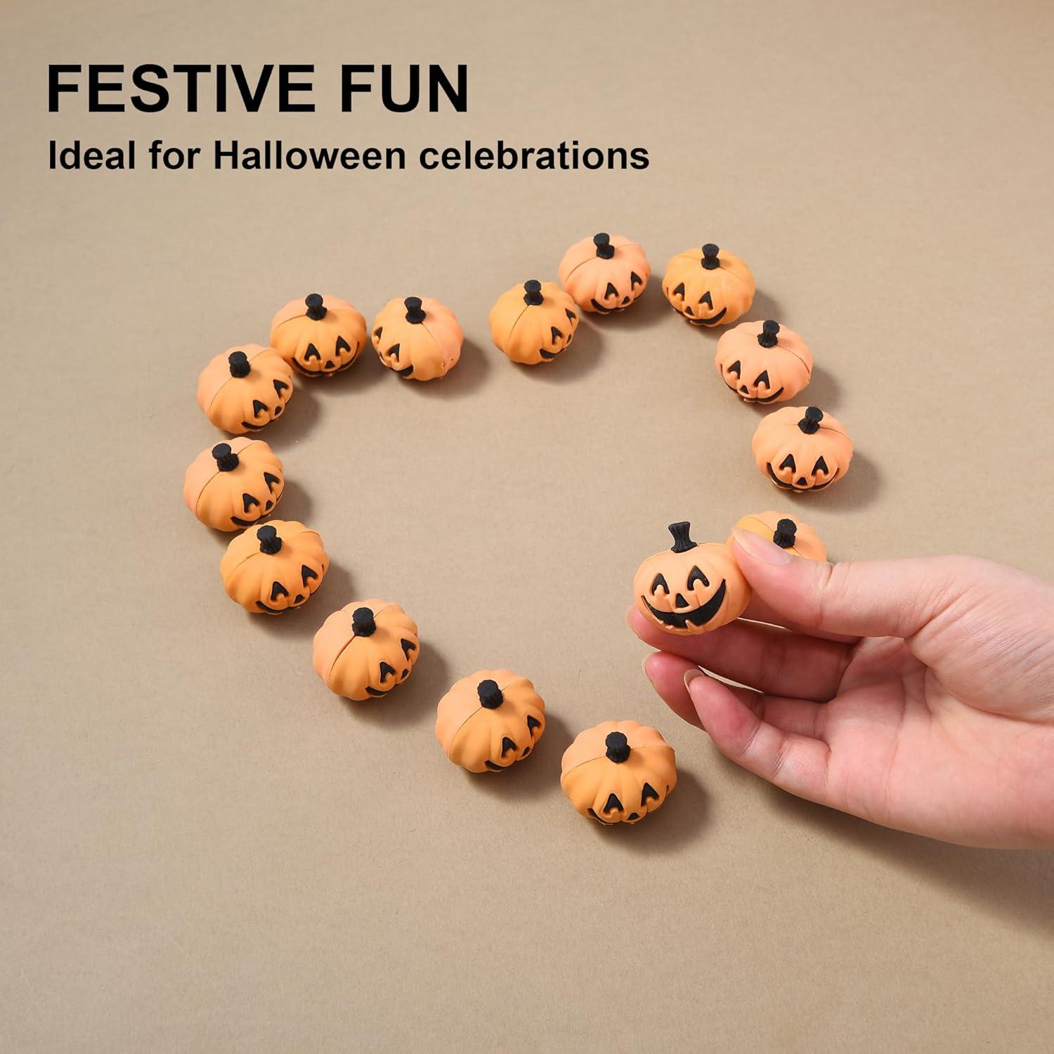 Borradores de Calabaza Halloween DOMG - 15 Pcs 3D Multicolor