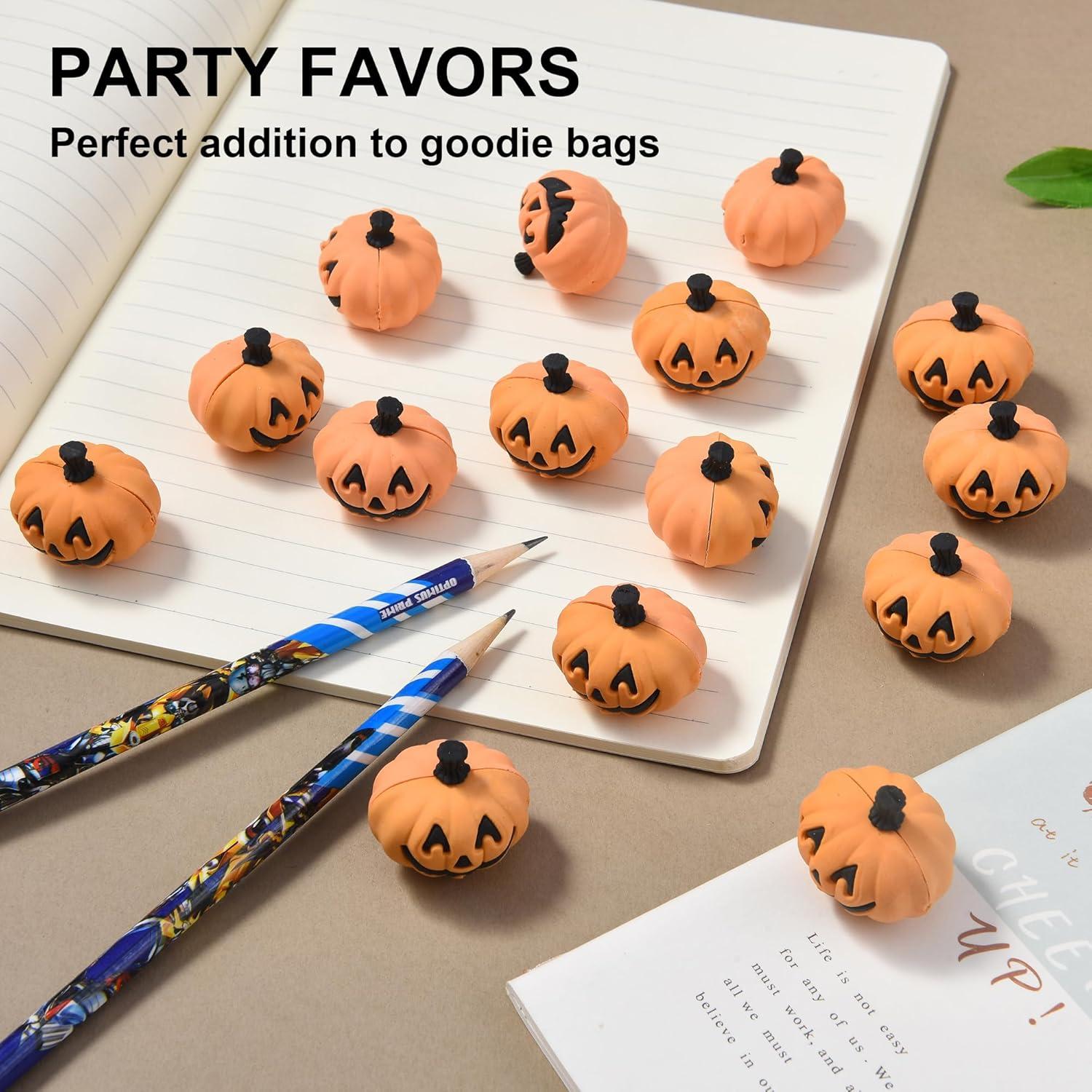 Borradores de Calabaza Halloween DOMG - 15 Pcs 3D Multicolor