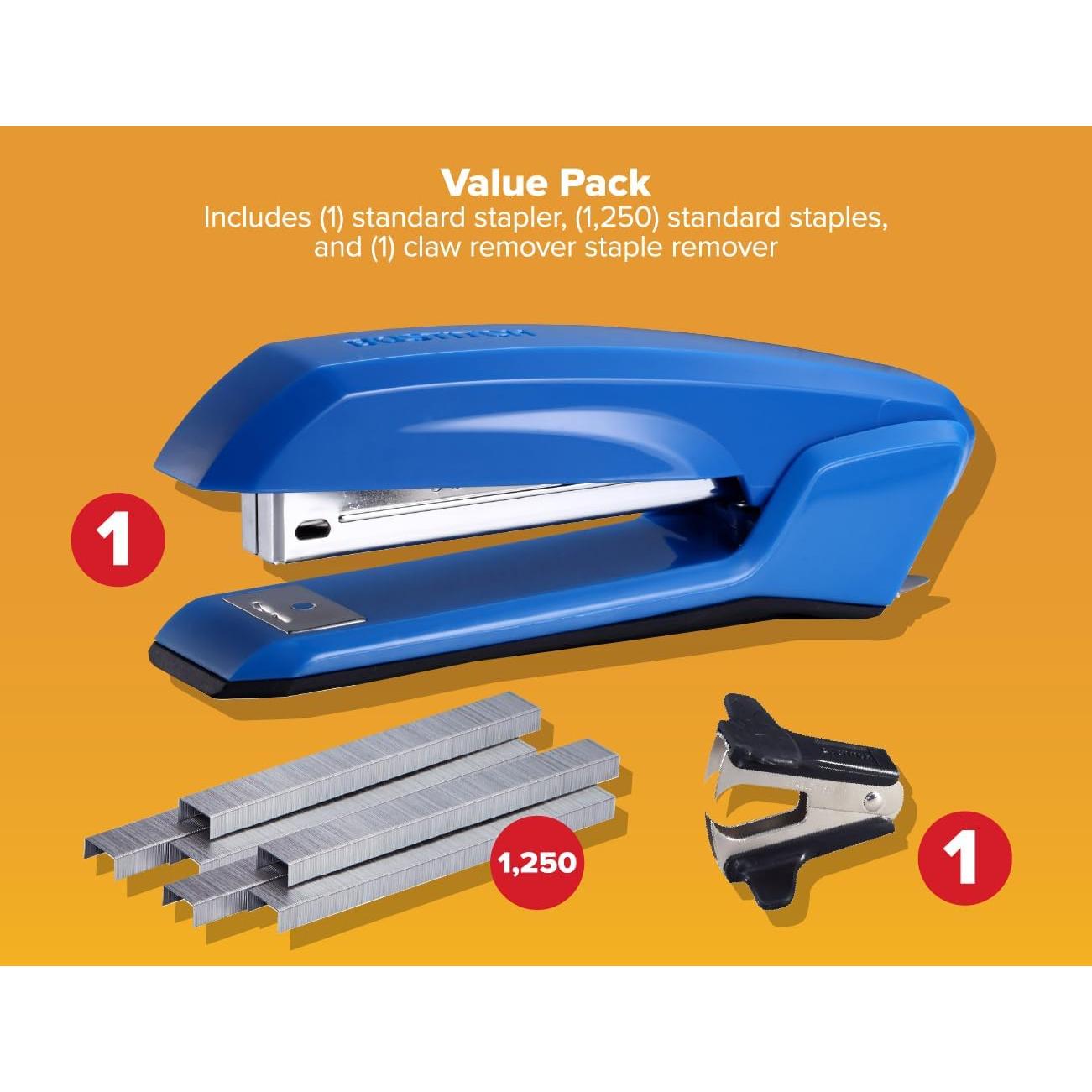 Grapadora Bostitch Office Ascend 3 en 1 Azul 20 Hojas