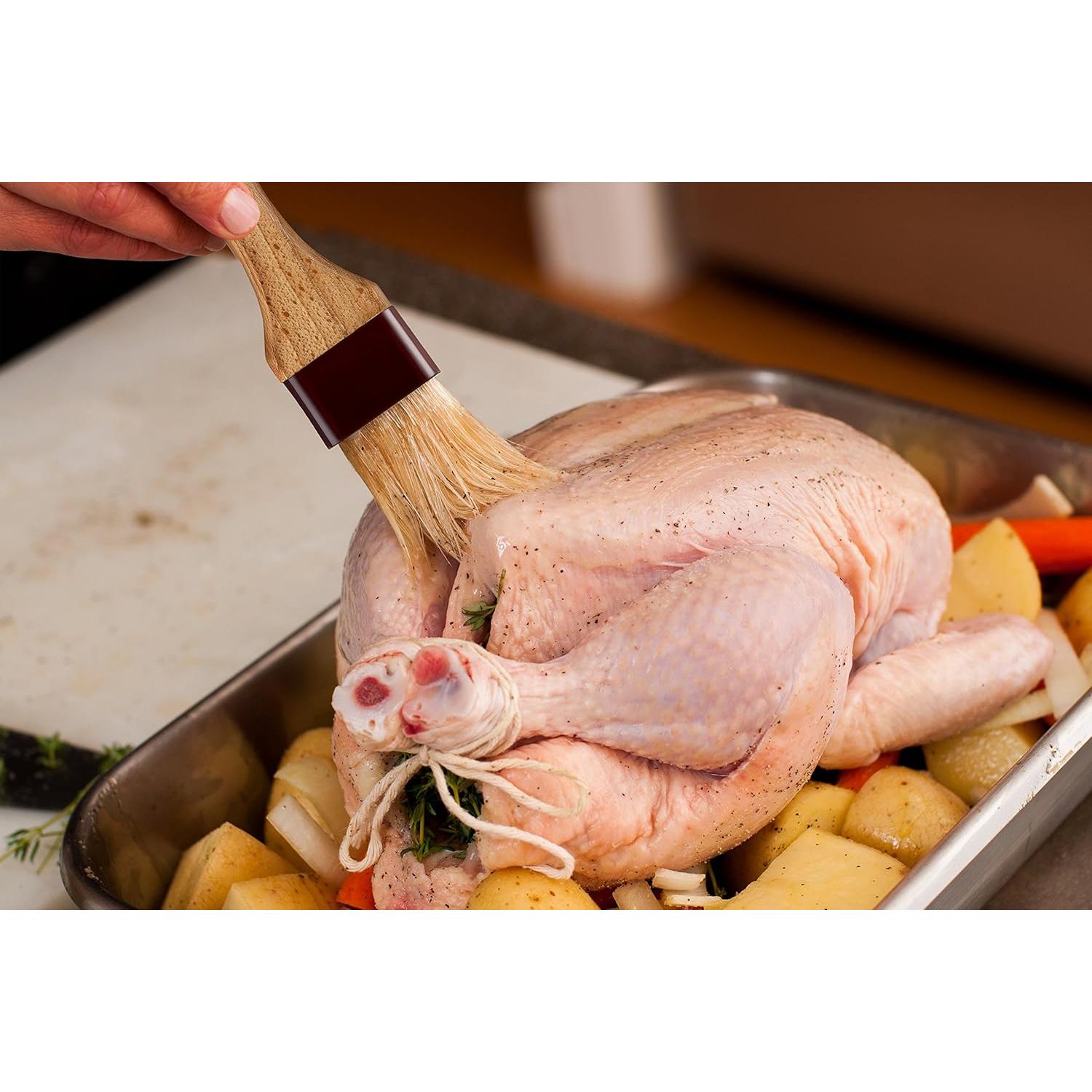 Pincel de repostería Mrs. Anderson 2.54 cm cerdas jabalí