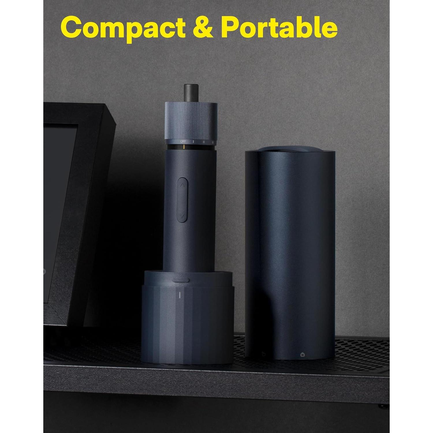 Destornillador Eléctrico HOTO 3.6V Inalámbrico con 12 Puntas