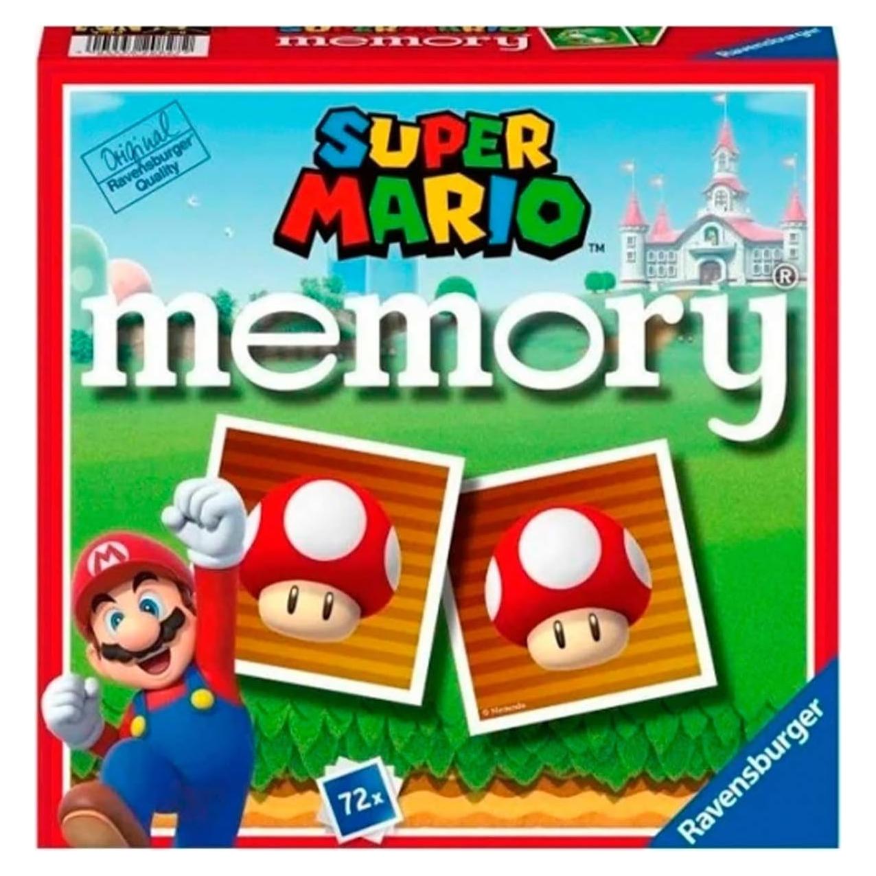 Juego de Memoria Ravensburger Super Mario 20827 Multicolor