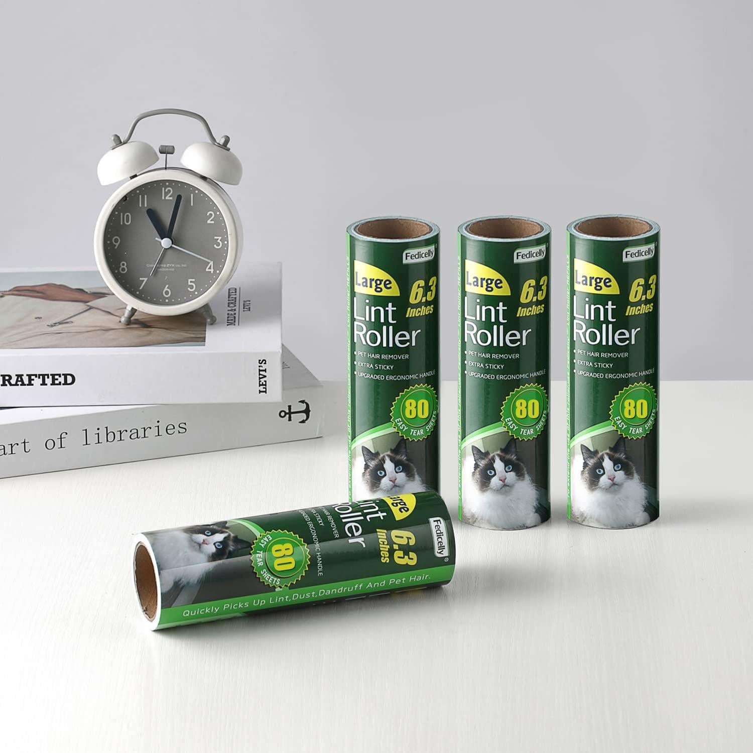 Recargas Adhesivas Rodillos Pelusa Fedicelly 4x80 Hojas