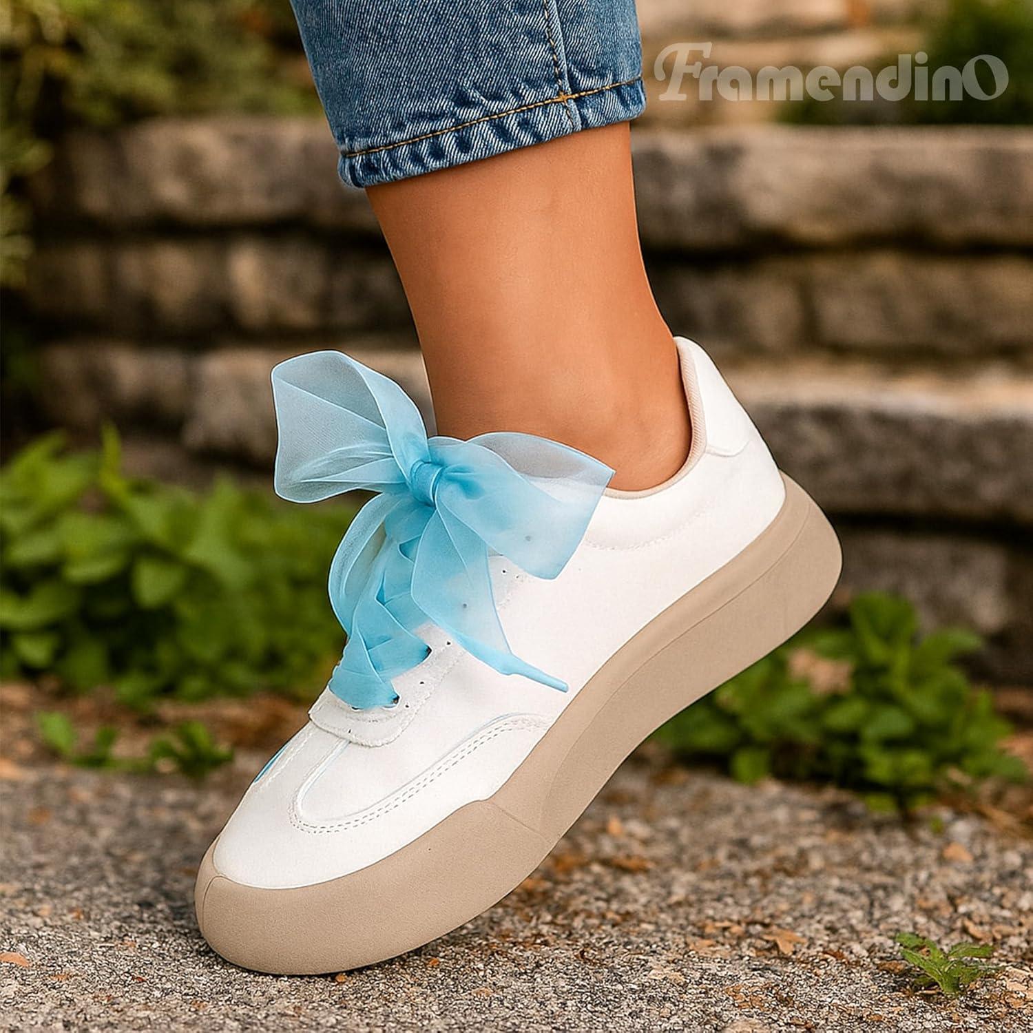 Cintas de Zapato de Moda Framendino 10 Piezas 119 cm