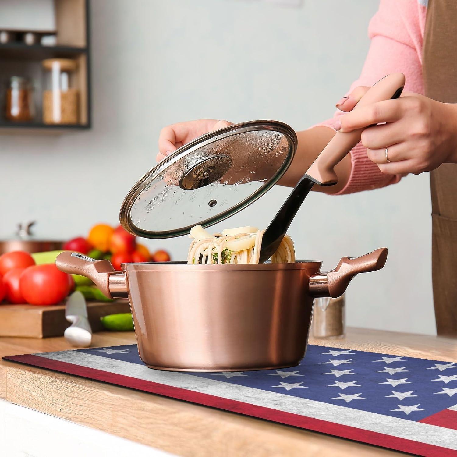 Camino de mesa 2 en 1 ElliTarr bandera americana 99x30cm